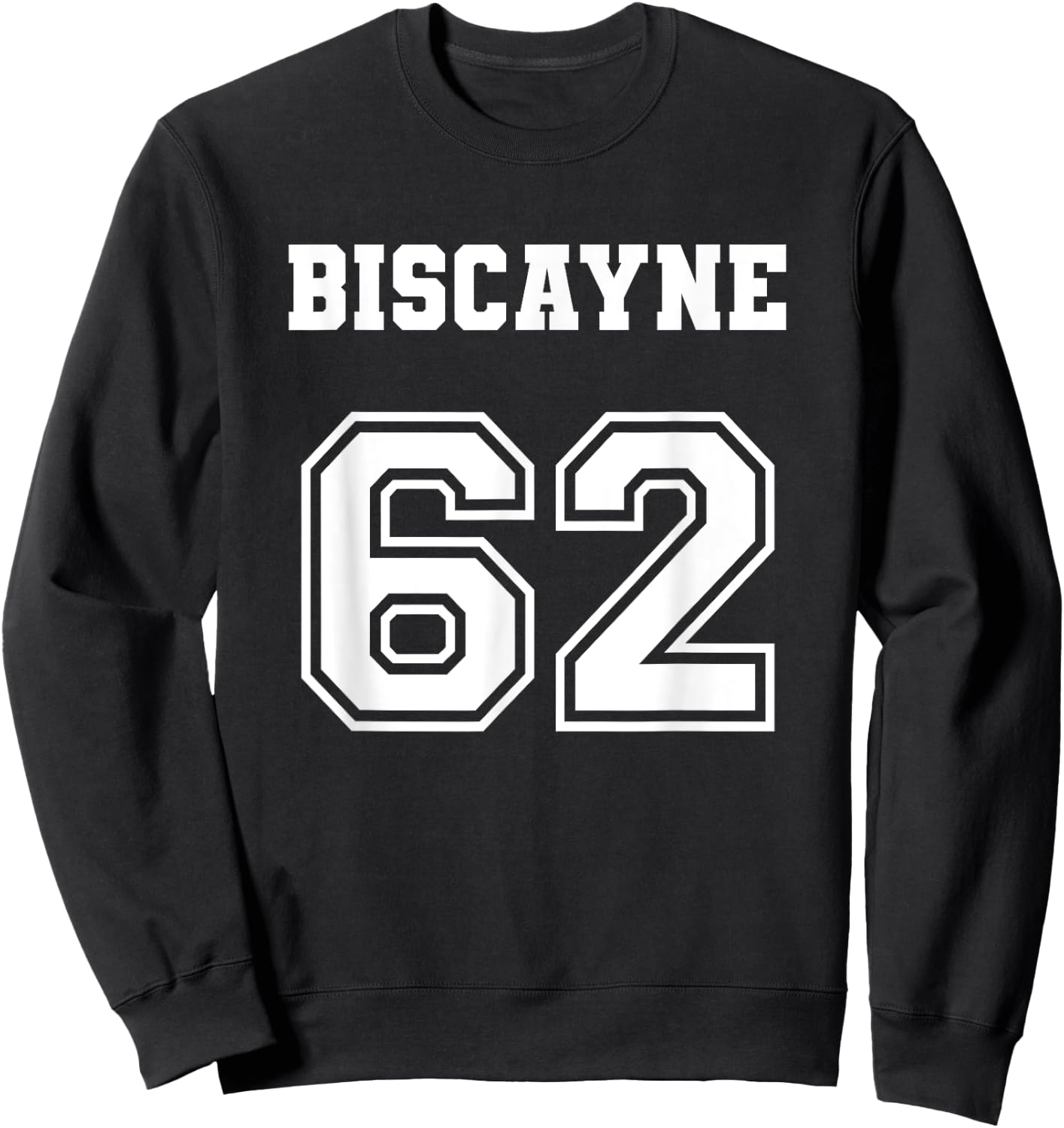 Jersey Style Biscayne 62 1962 Muscle Classic Lowrider Car Sweatshirt - Sweatshirt | Black