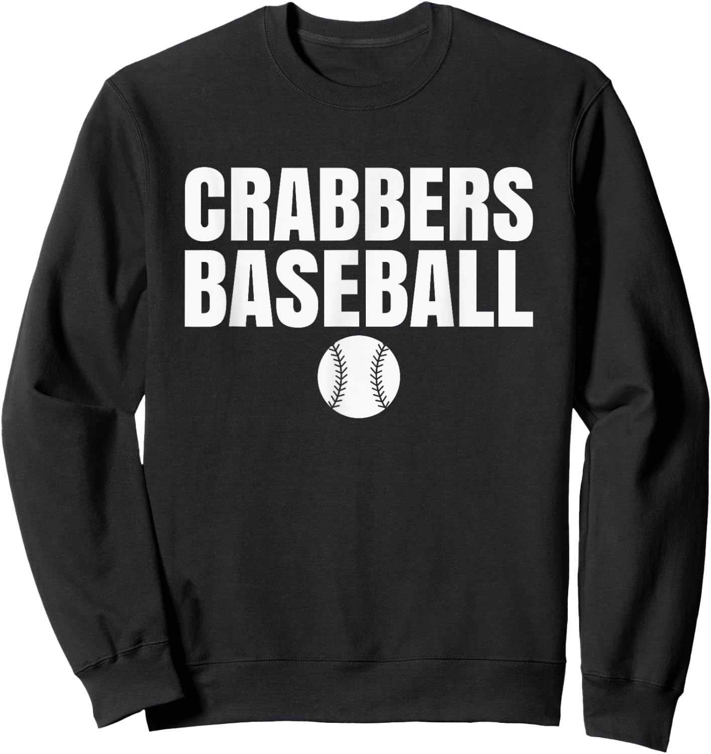 Hampton Crabbers Baseball Sweatshirt - Sweatshirt | Black