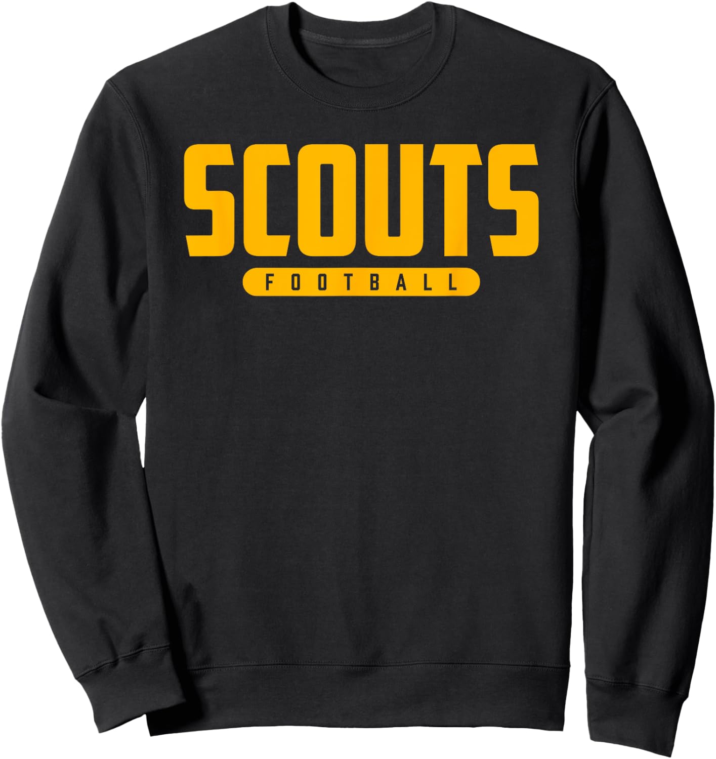 Lake Forest Scouts Football Sweatshirt - Sweatshirt | Black