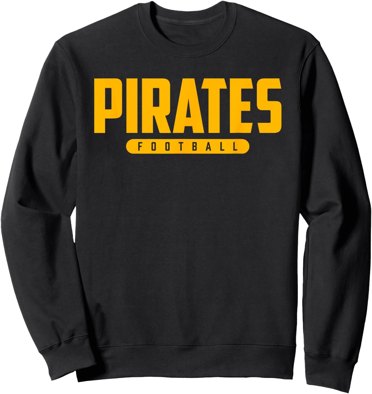 Poth Pirates Football Sweatshirt - Sweatshirt | Black