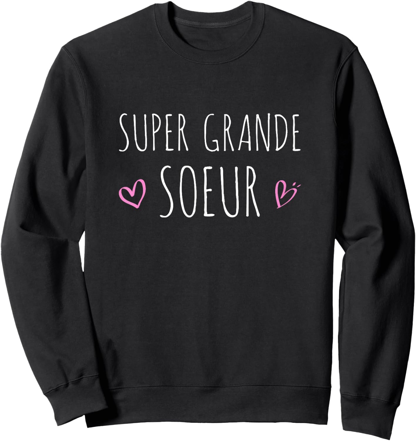 Big Sister Future Announcement Baby Birth Pregnancy 2021 Sweatshirt - Sweatshirt | Black