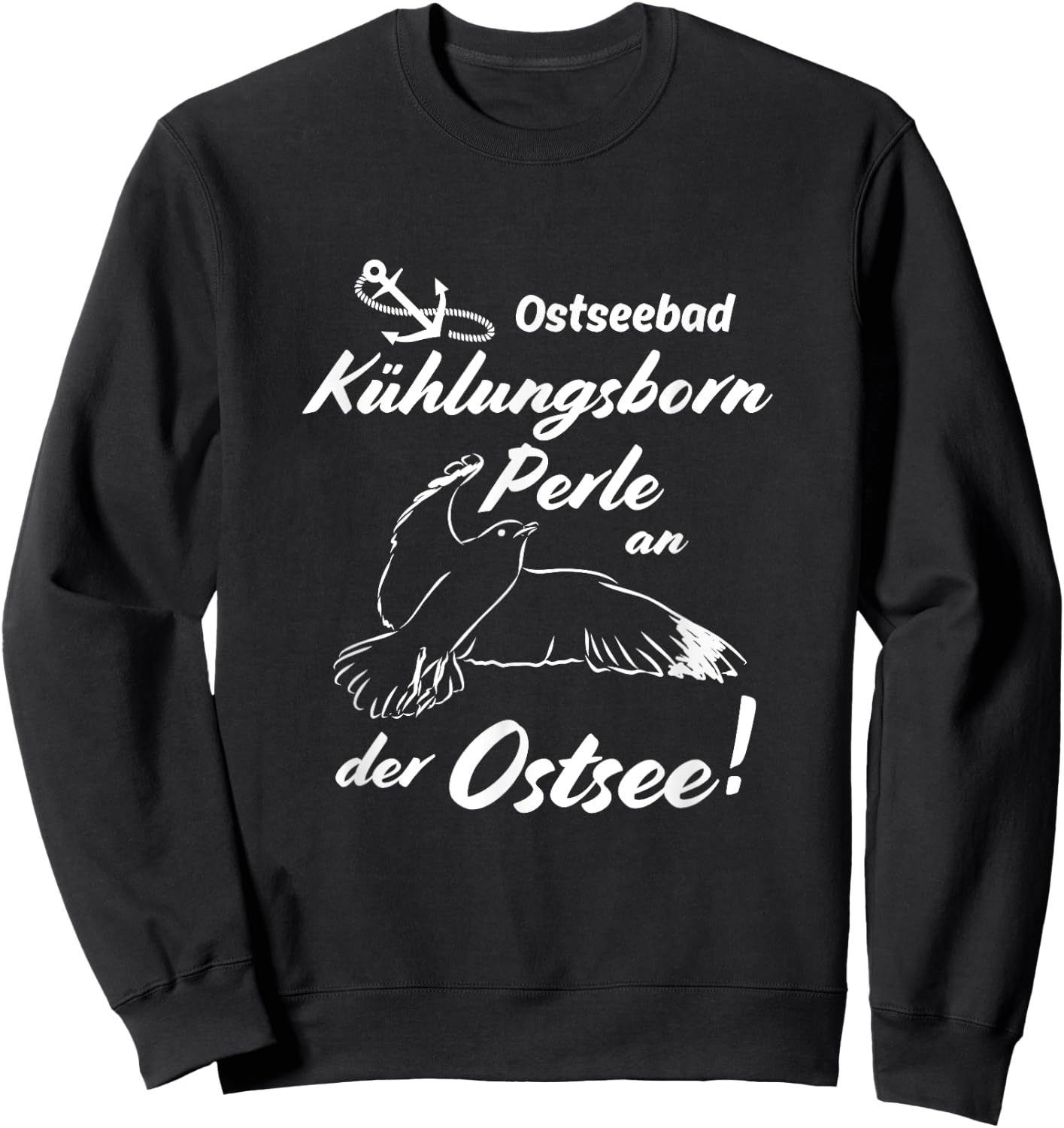Kühlungsborn Ostseebad und Perle an der Ostsee Sweatshirt - Sweatshirt | Black