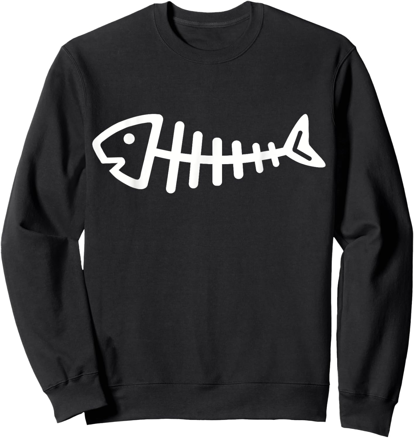 Fishbone Store Fishbone - Women's Fishing - Black, Small - Classic Fit, Short Sleeve - - Cotton, Polyester Blend Sweatshirt - Sweatshirt | Black