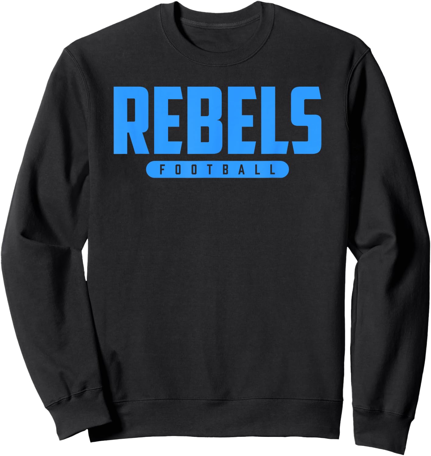 Boone County Rebels Football Sweatshirt - Sweatshirt | Black