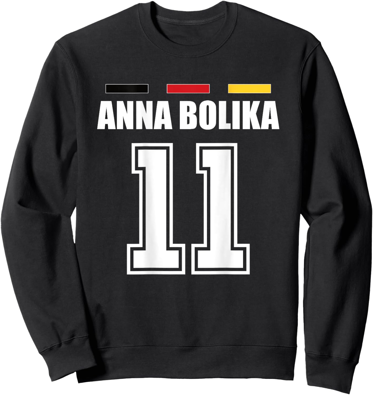 Lustige Namen Deutschland Trikot für Mallorca und die Party Sweatshirt - Sweatshirt | Black