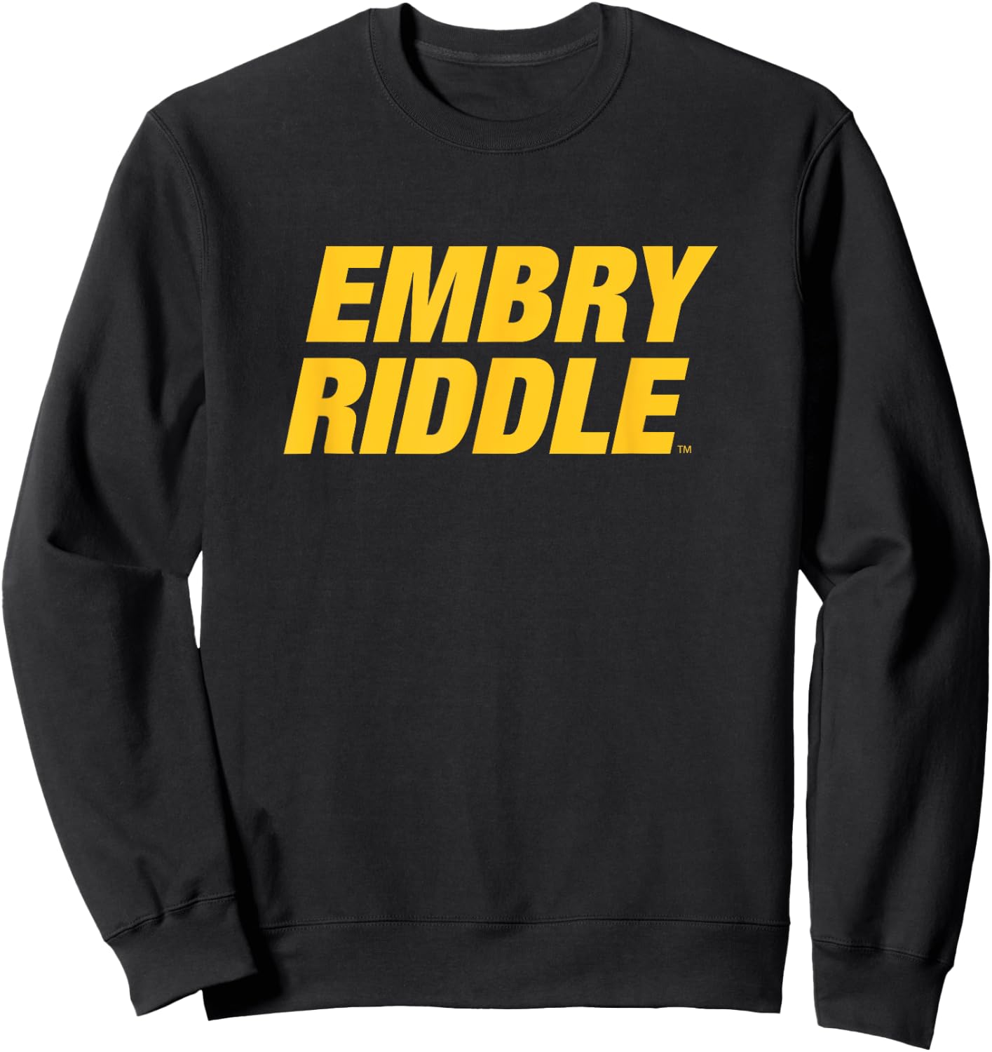 Embry-Riddle Aeronautical Eagles Sports Fan Sweatshirt - Sweatshirt | Black