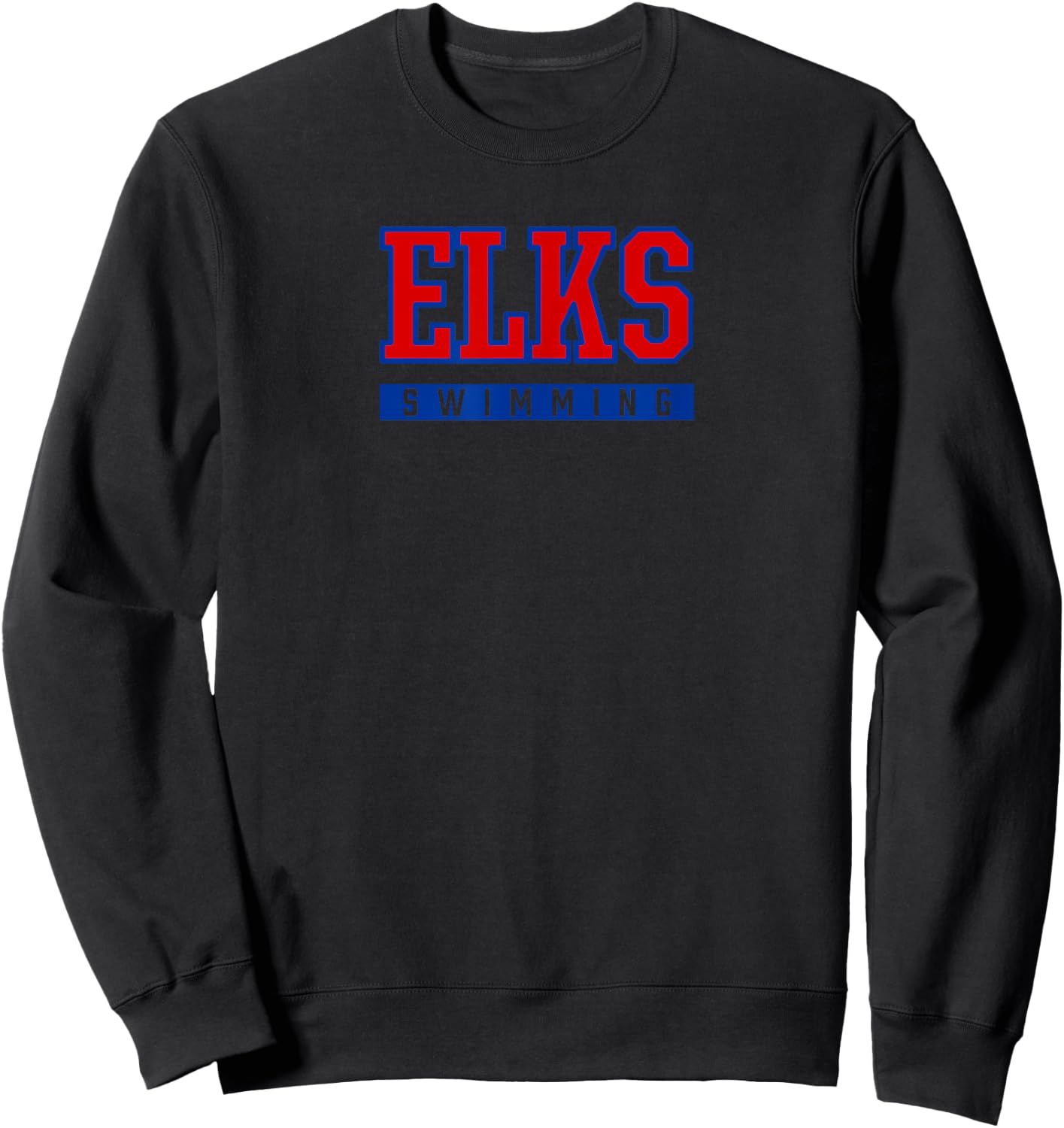 Elkhart Elks Swimming Sweatshirt - Sweatshirt | Black