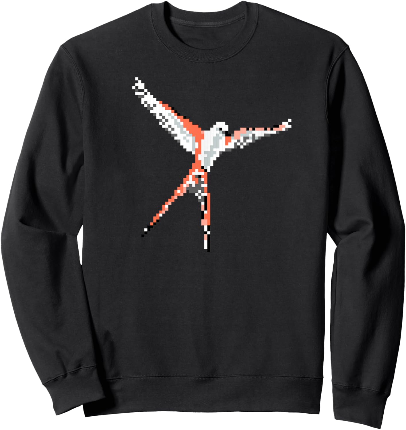 Wingspan Bird Pixel - Board game clothing - Tabletop gaming Sweatshirt - Sweatshirt | Black