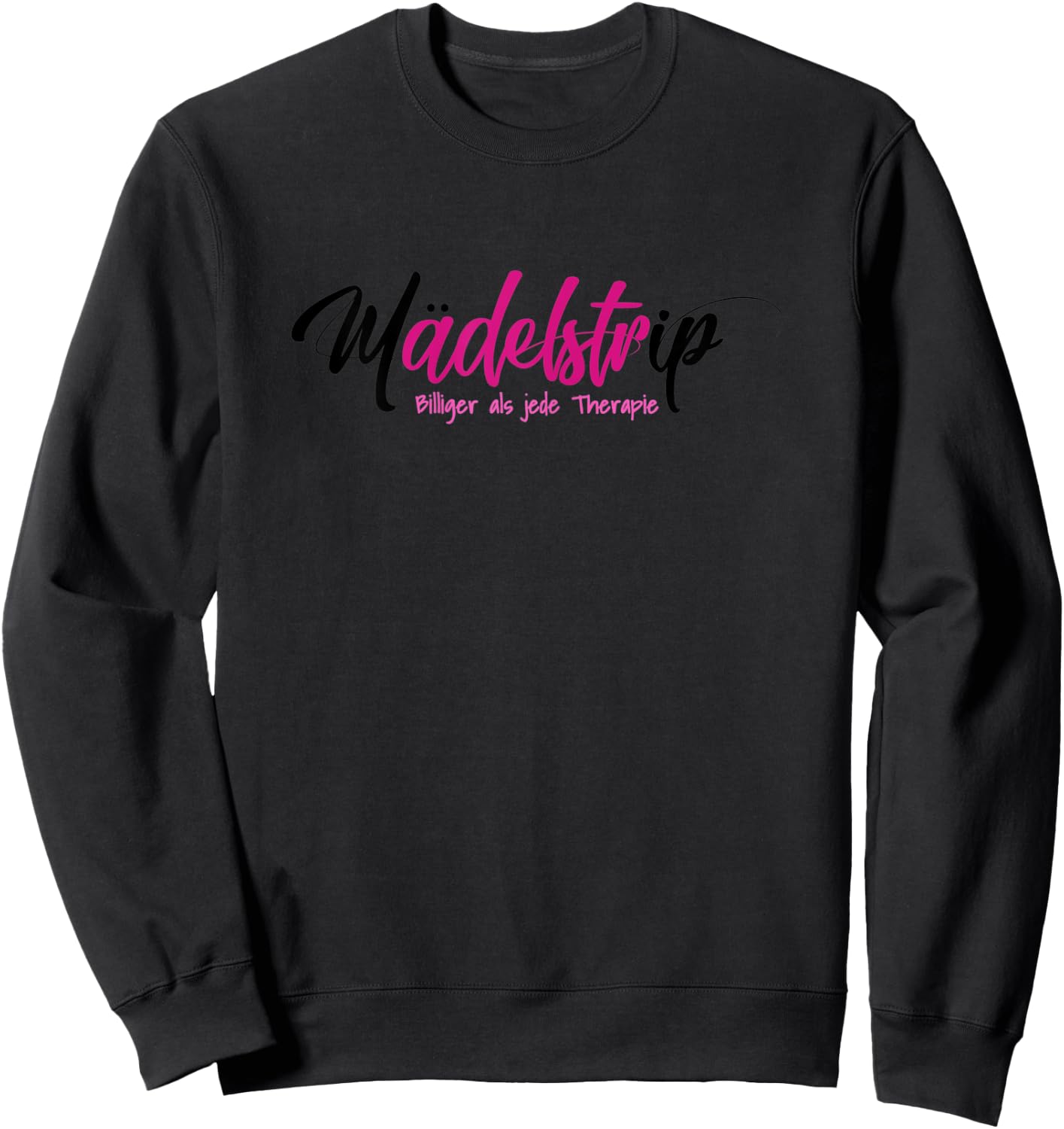 Damen Mädelstour Mädlstrip | Frauentrip Girls Trip Mädelstrip 2023 Sweatshirt - Sweatshirt | Black