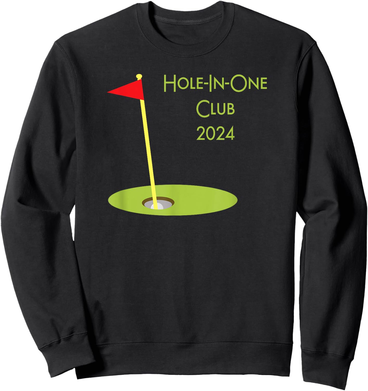 Hole In One Club 2024 Sweatshirt - Sweatshirt | Black