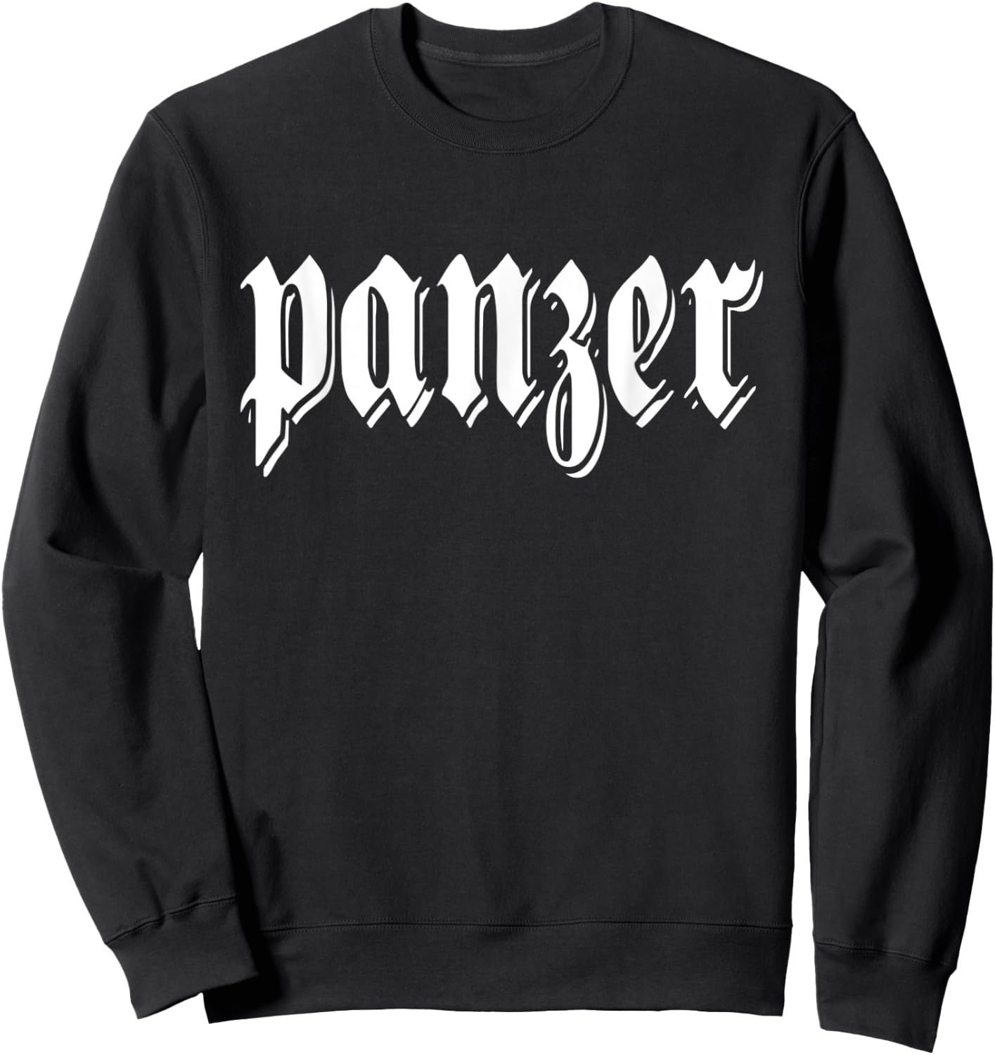 Panzer Deutschland German Word Germany Tank Military Sweatshirt - Sweatshirt | Black