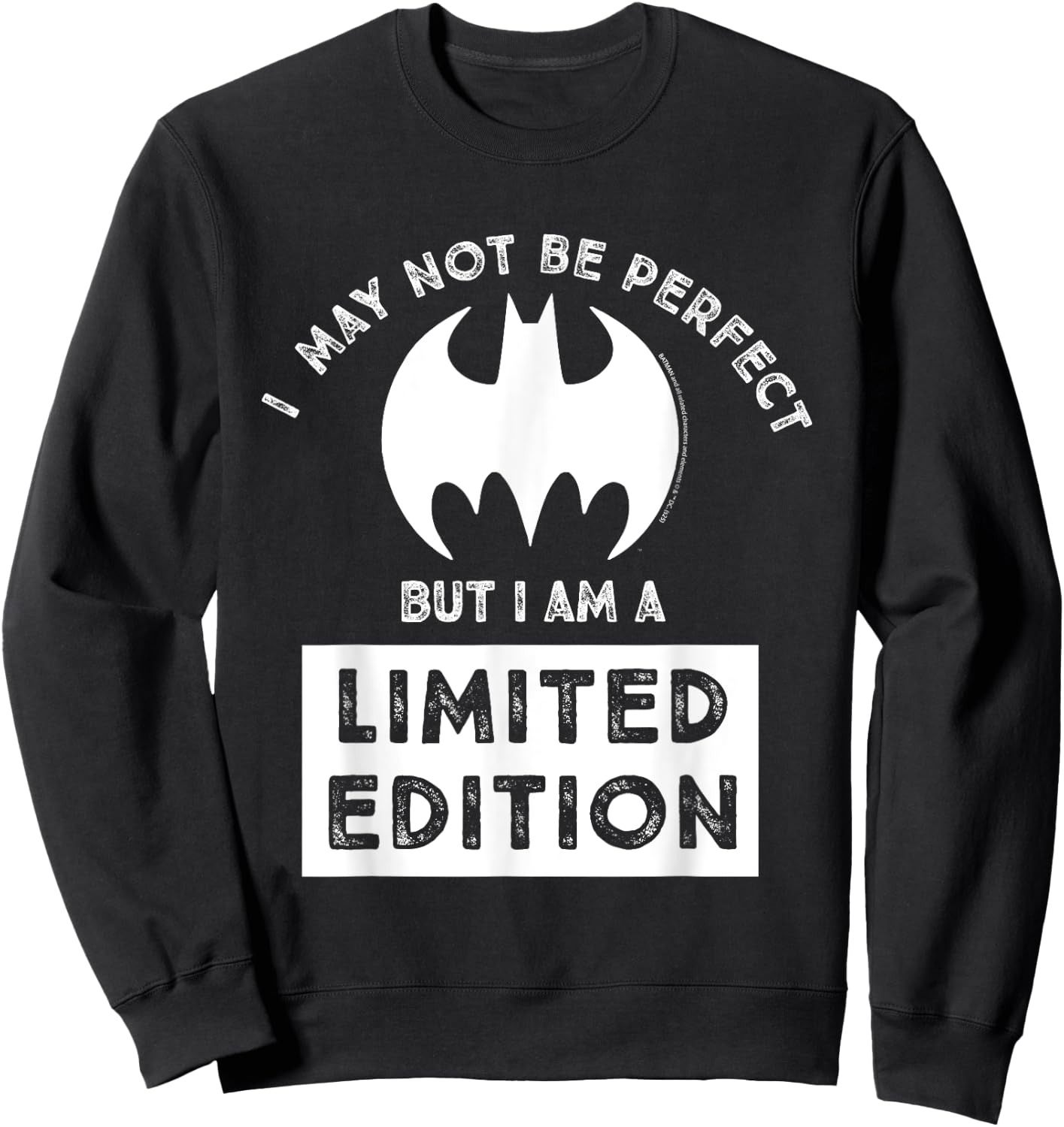 Batman I Am A Limited Edition Father's Day , Black, S Sweatshirt - Sweatshirt | Black