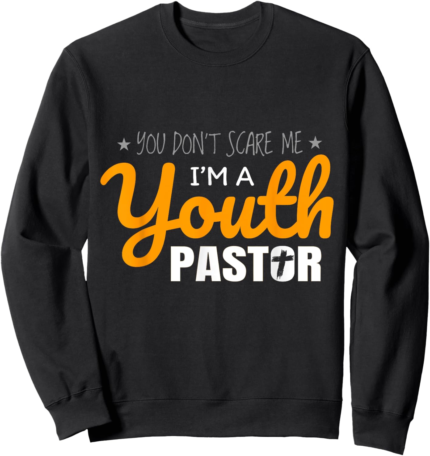 Youth Pastor Appreciation Gifts Christian Cool Religious Sweatshirt - Sweatshirt | Black