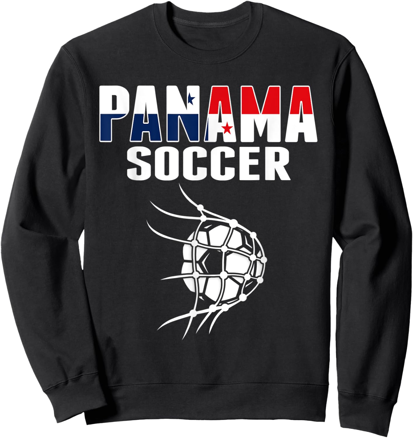 Panama Soccer Fans Jersey - Support Panamanian Football Team Sweatshirt - Sweatshirt | Black