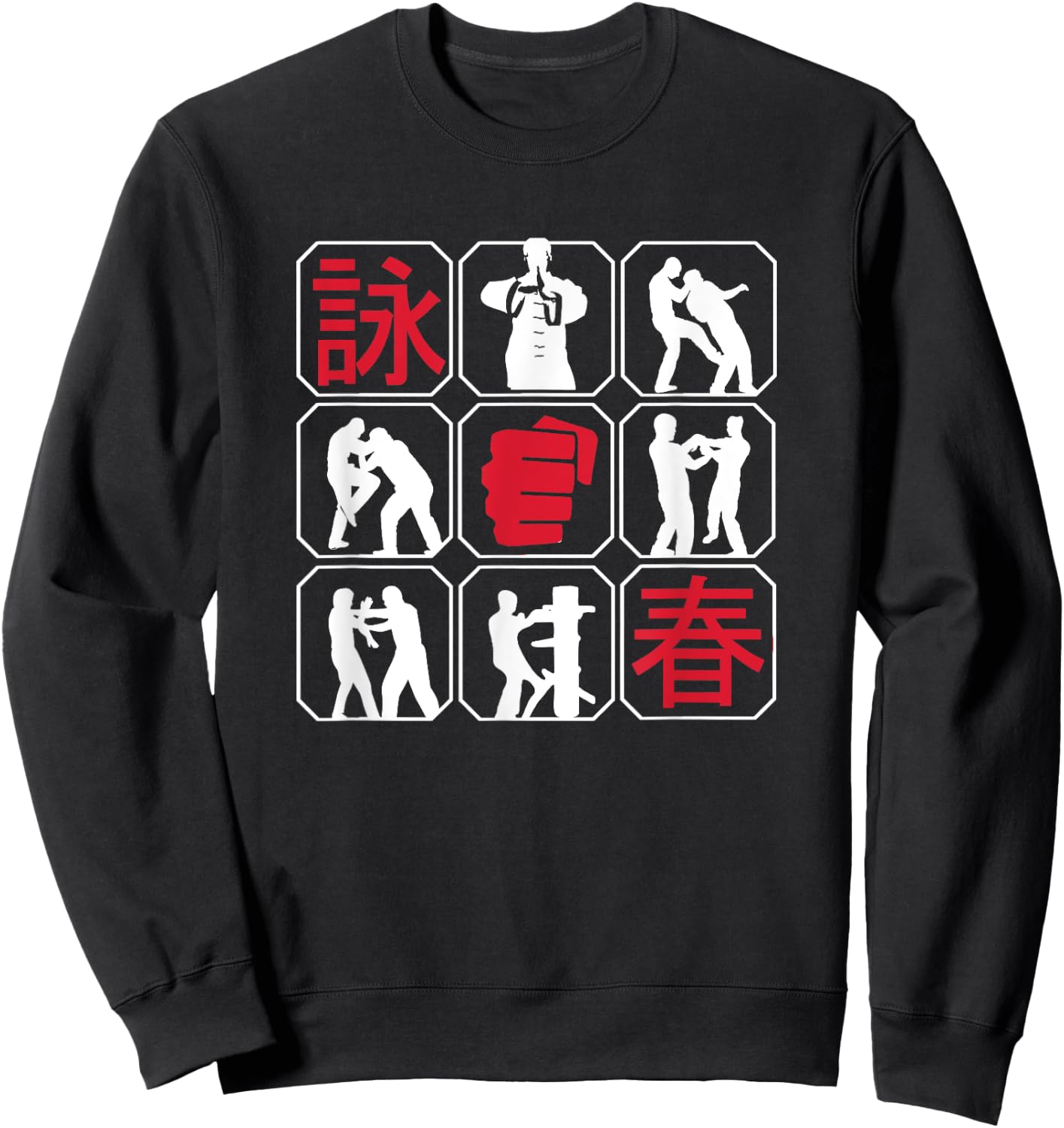 Wing Tsun Sweatshirt - Sweatshirt | Black