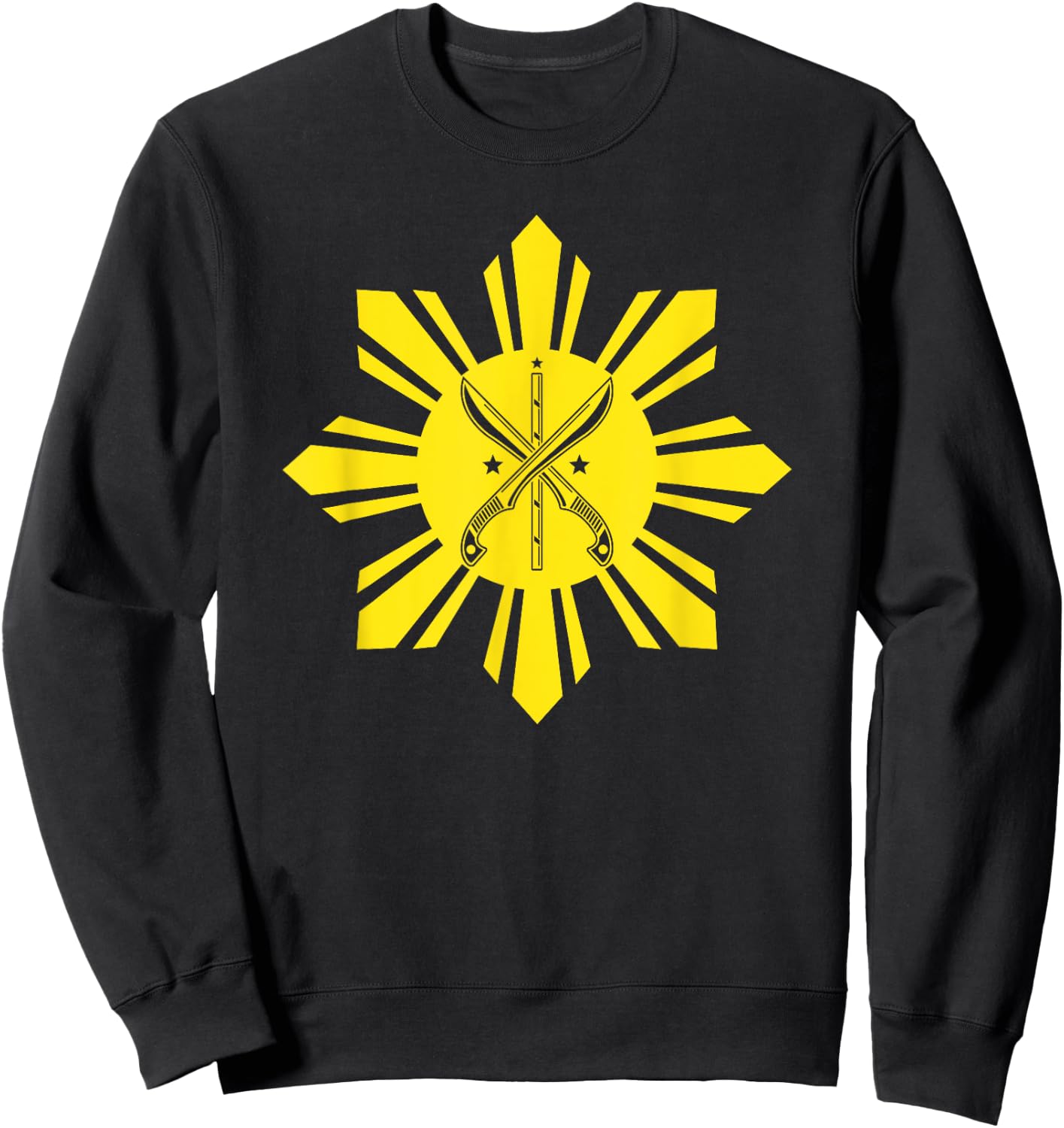 Kali eskrima arnis filipino martial arts eskrimador Sweatshirt - Sweatshirt | Black