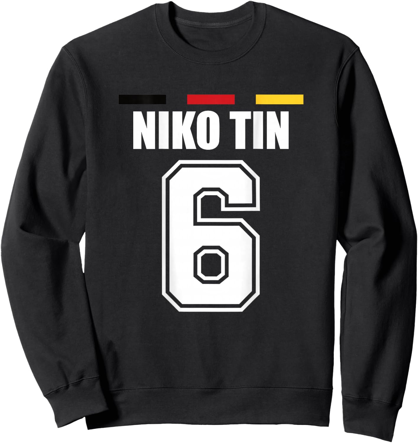 Lustige Namen Deutschland Trikot für Mallorca und die Party Sweatshirt - Sweatshirt | Black