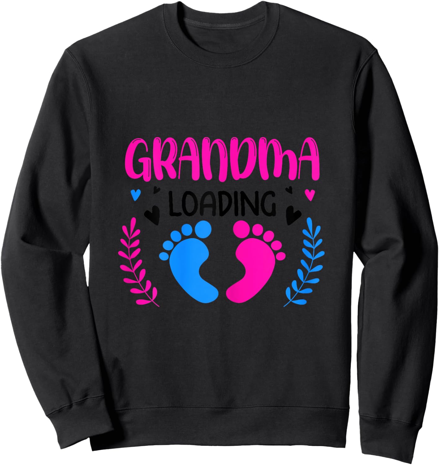 Damen Werdende Oma, Endlich werde ich eine Oma Sweatshirt - Sweatshirt | Black