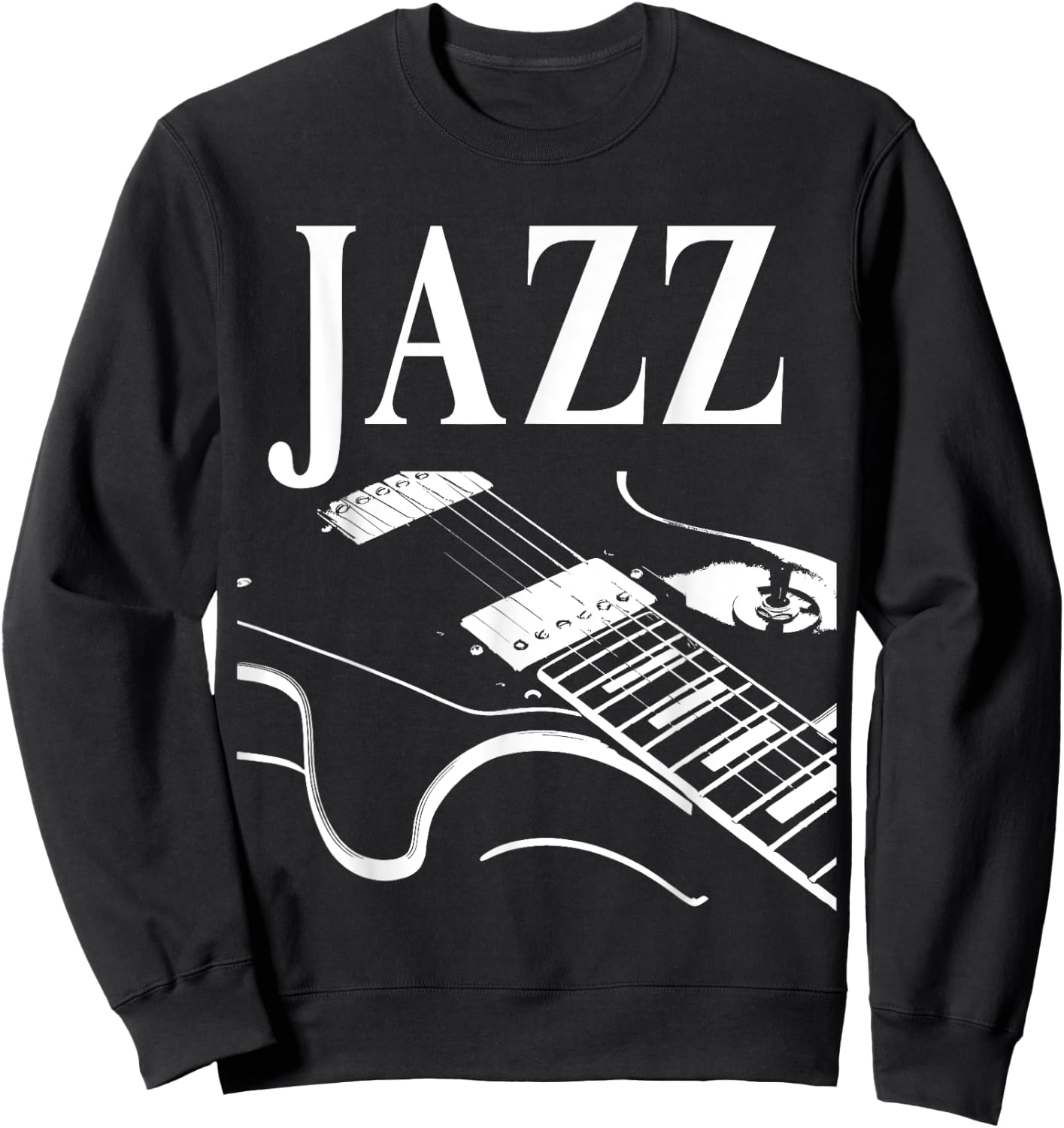 Jazz & Guitar Sweatshirt - Sweatshirt | Black