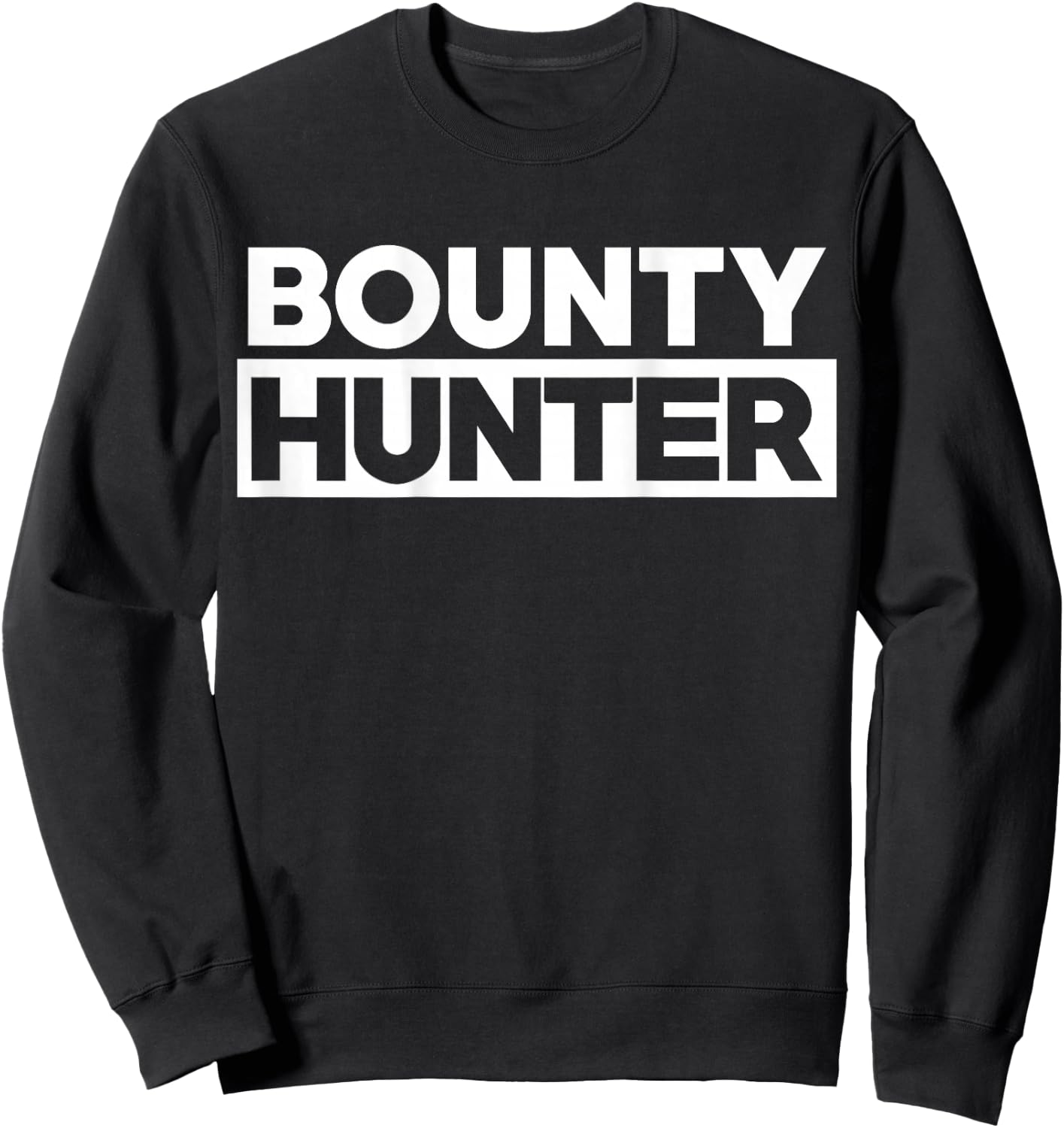 Bounty Hunter for Fugitive Recovery Agents LEO Sweatshirt - Sweatshirt | Black