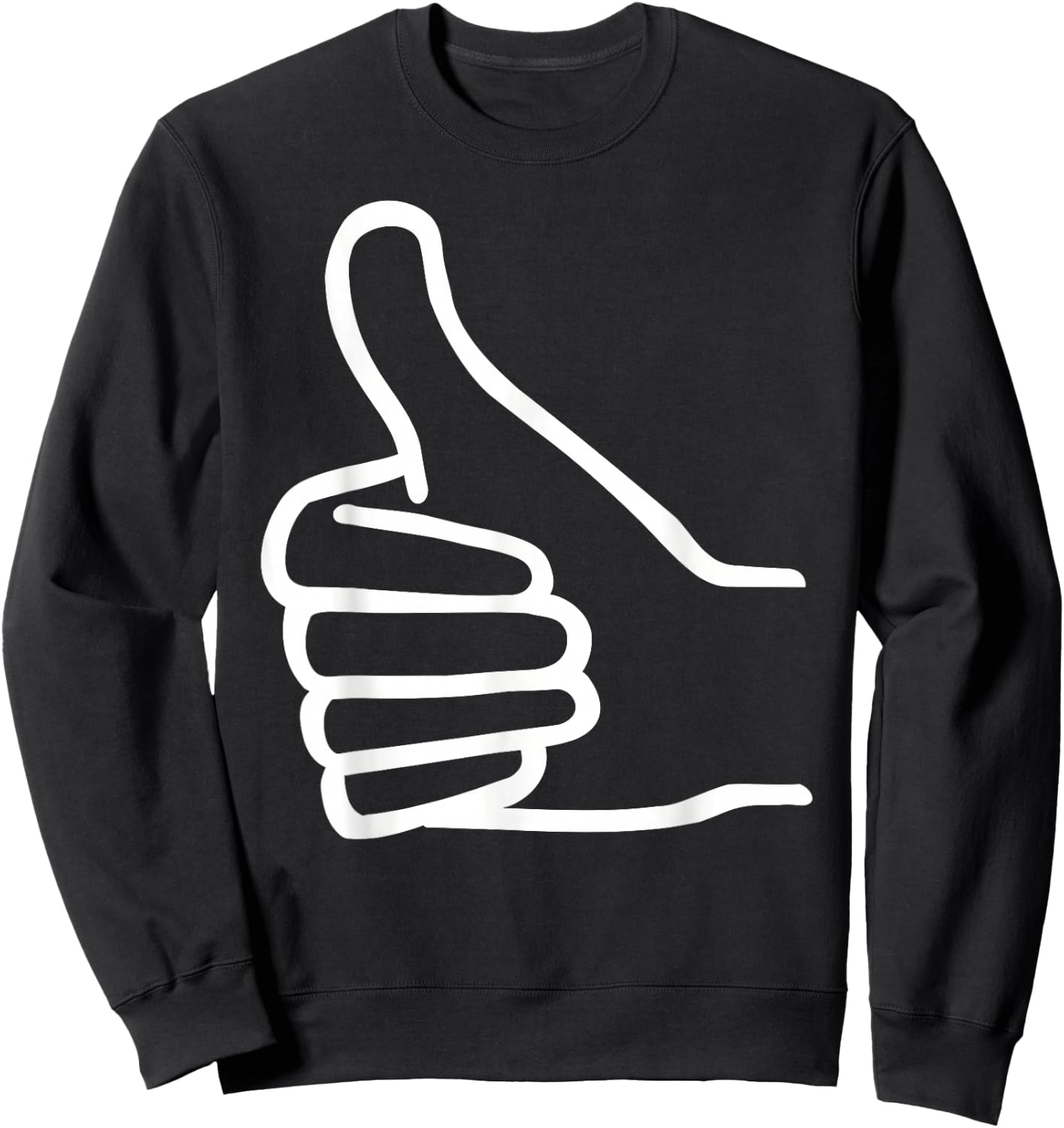 Thumbs up Sweatshirt - Sweatshirt | Black