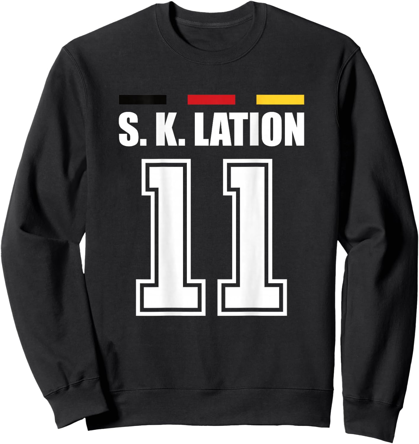 Lustige Namen Deutschland Trikot für Mallorca und die Party Sweatshirt - Sweatshirt | Black