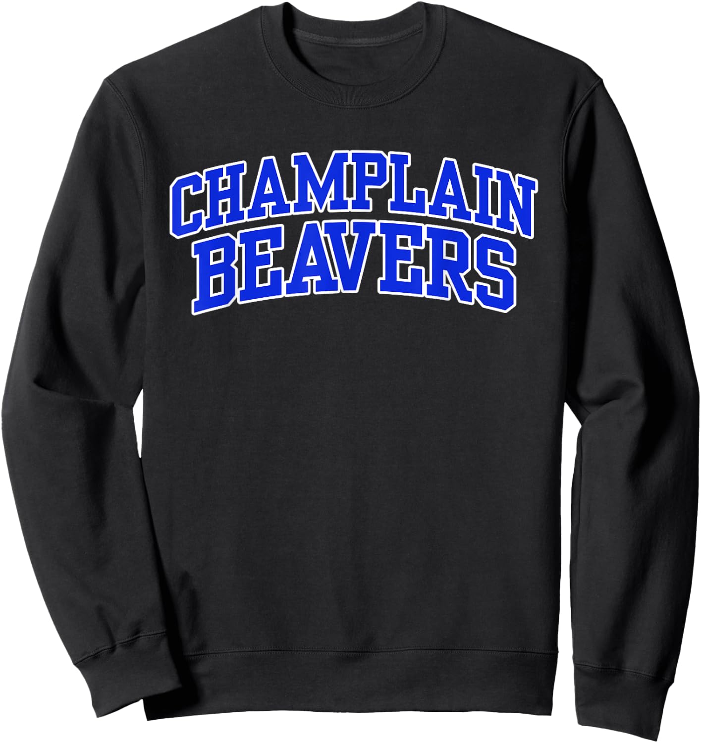 Champlain College Beavers Apparel Sports Fan Sweatshirt - Sweatshirt | Black