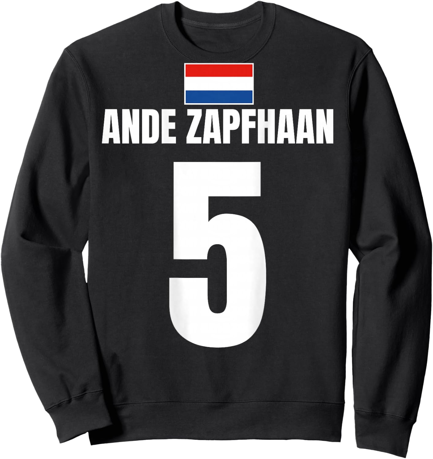 Partnerlook Holland Sauf Trikot Mallorca Vatertag Mannschaft Sweatshirt - Sweatshirt | Black