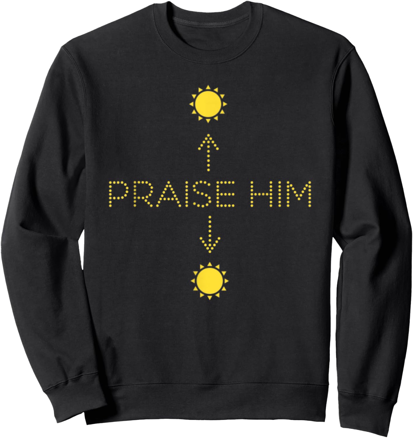 Psalm 113:3 From The Rising Of The Sun Bible Verse Gift Sweatshirt - Sweatshirt | Black