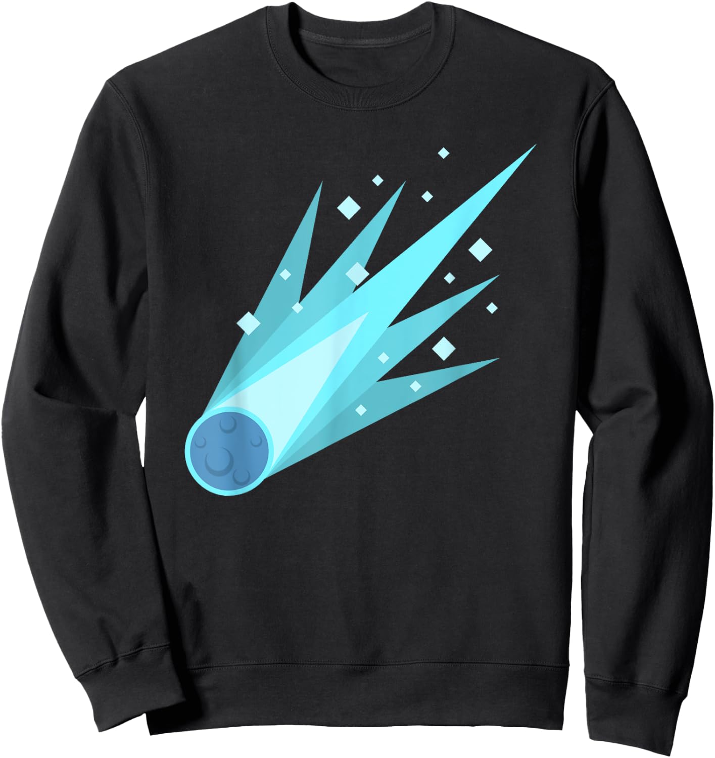 Eisblauer Komet Kostüm Sweatshirt - Sweatshirt | Black