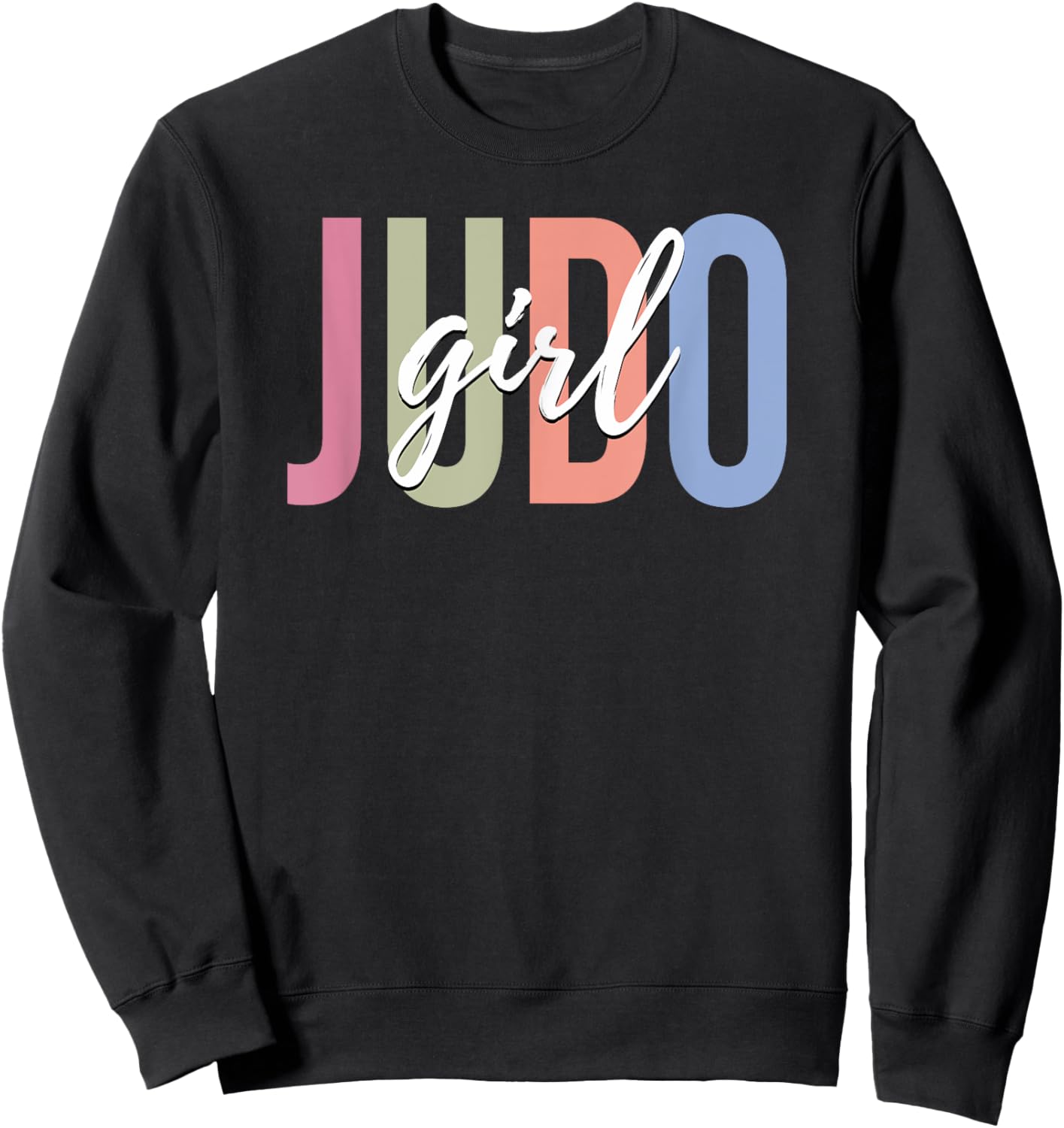 Judo Girl Martial Arts MMA Sweatshirt - Sweatshirt | Black