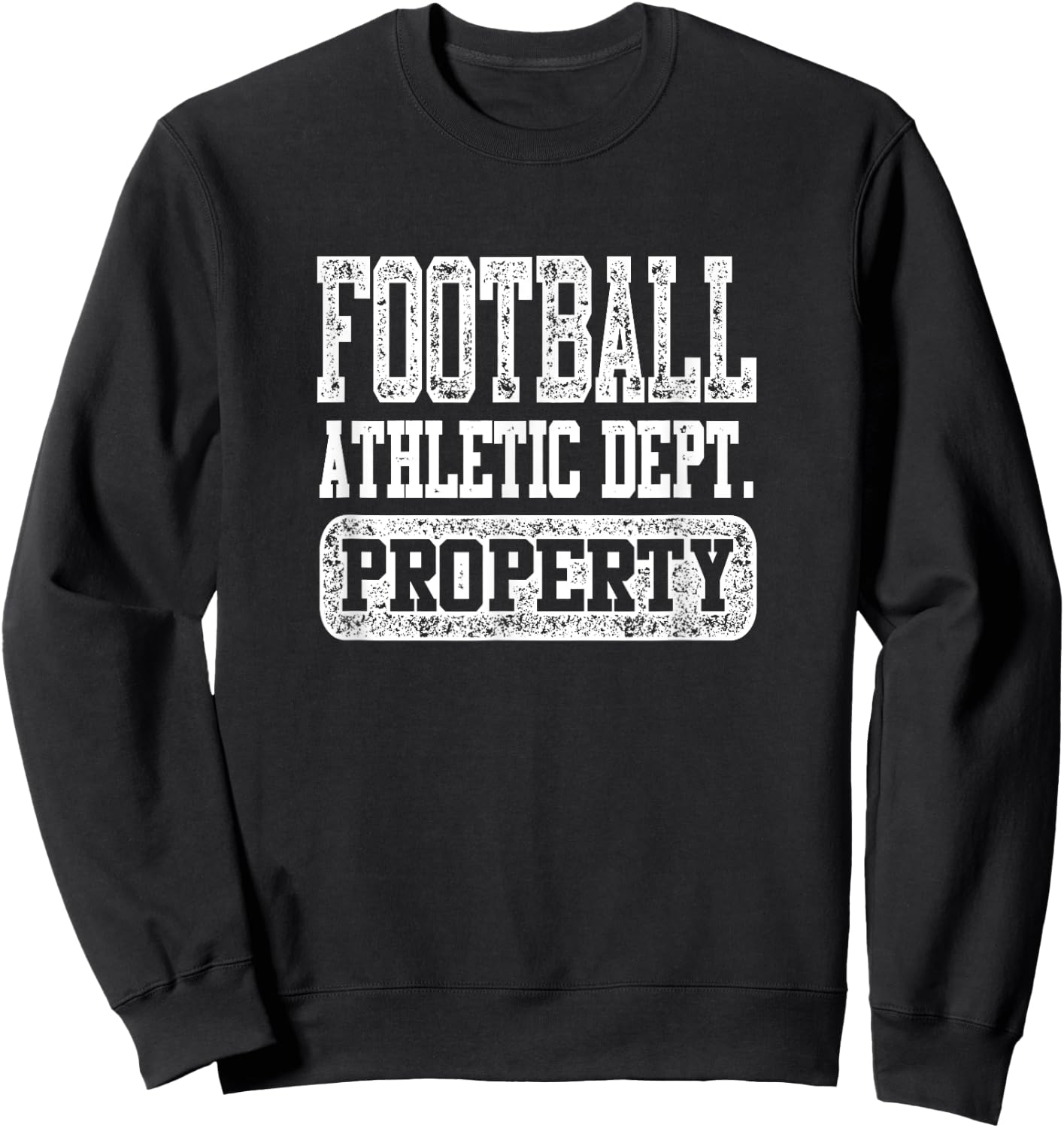 Football Athletic Dept. Sweatshirt - Sweatshirt | Black