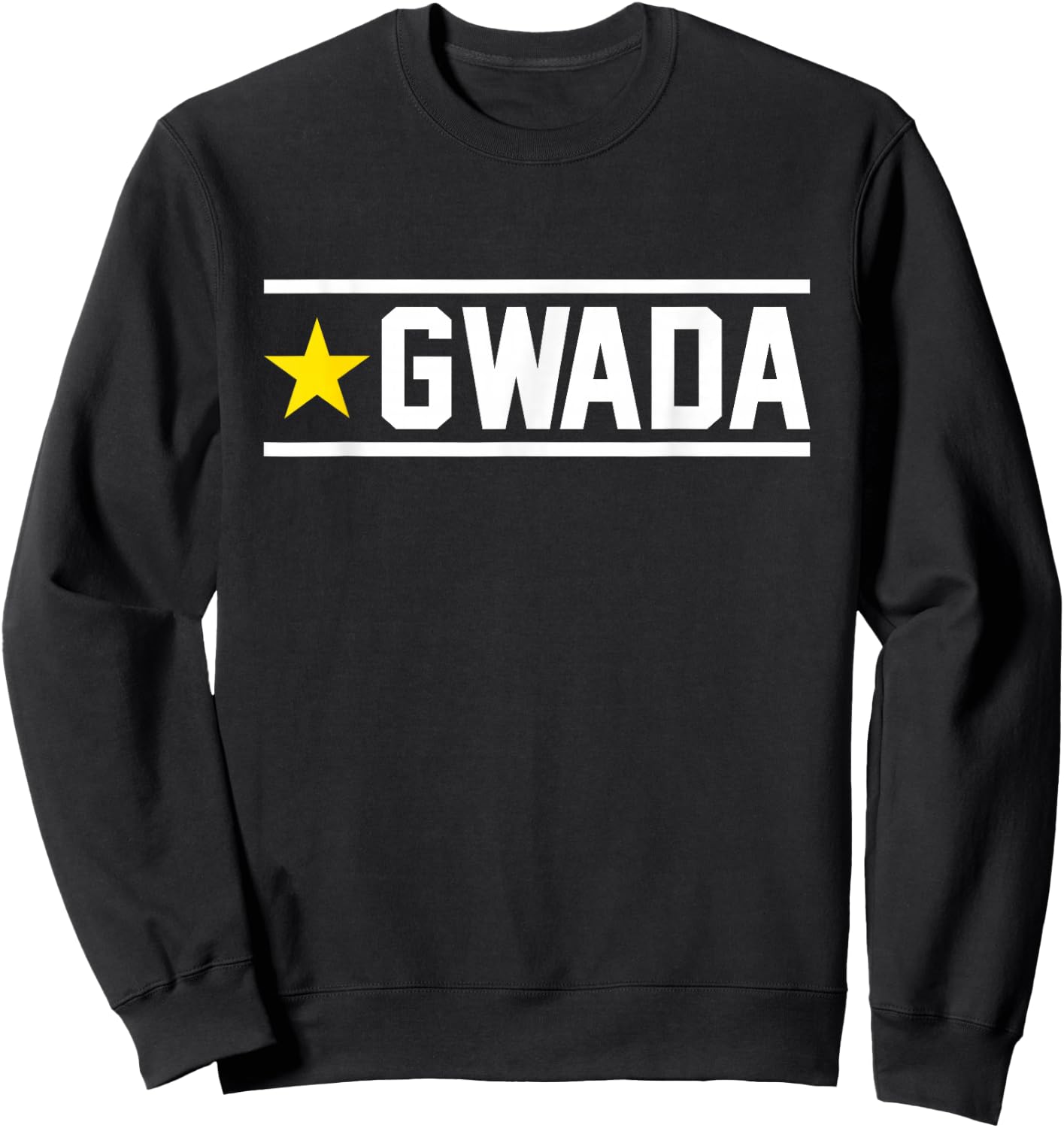 Guadeloupe Flag of Guadeloupe Guadeloupe 971 Gwada Sweatshirt - Sweatshirt | Black
