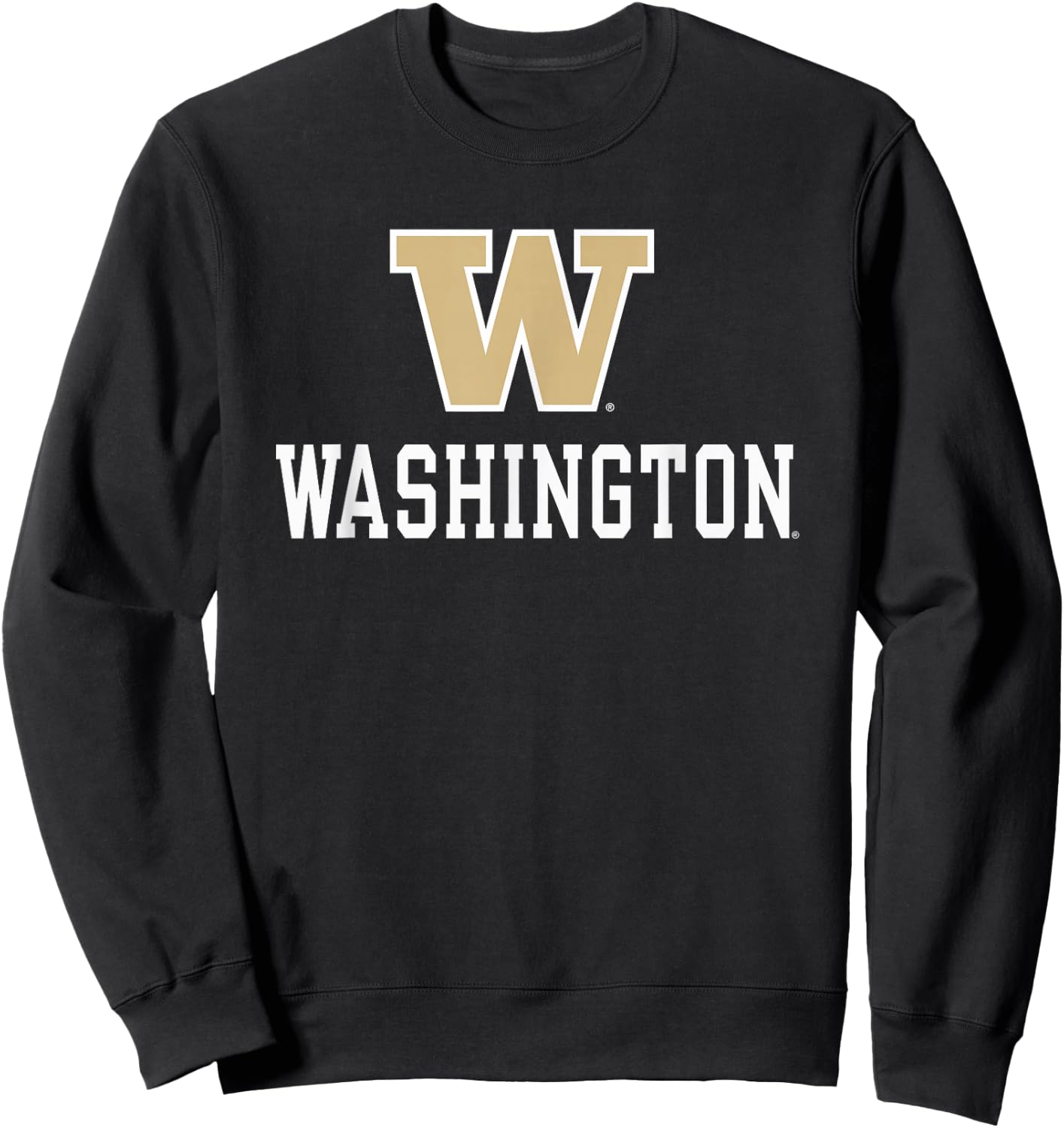 Washington Huskies Sportsmanship Purple Officially Licensed Sweatshirt - Sweatshirt | Black