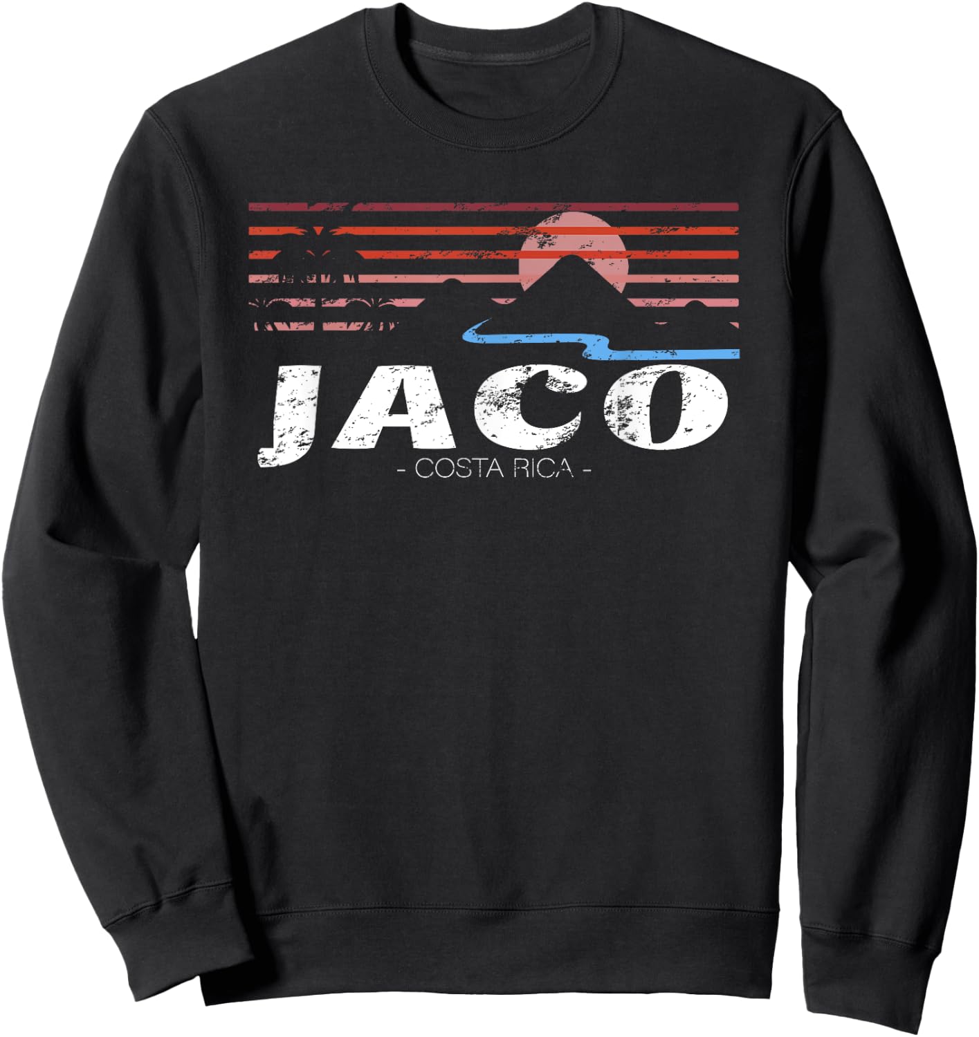 Jaco Costa Rica Sweatshirt - Sweatshirt | Black