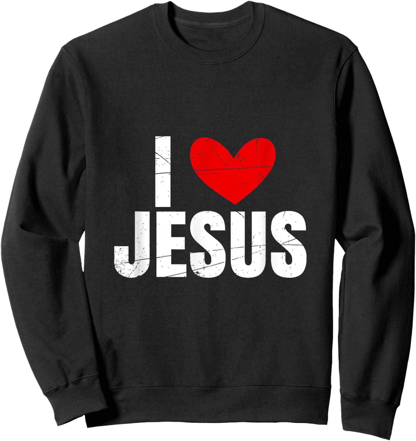 I Heart Jesus Sweatshirt - Sweatshirt | Black