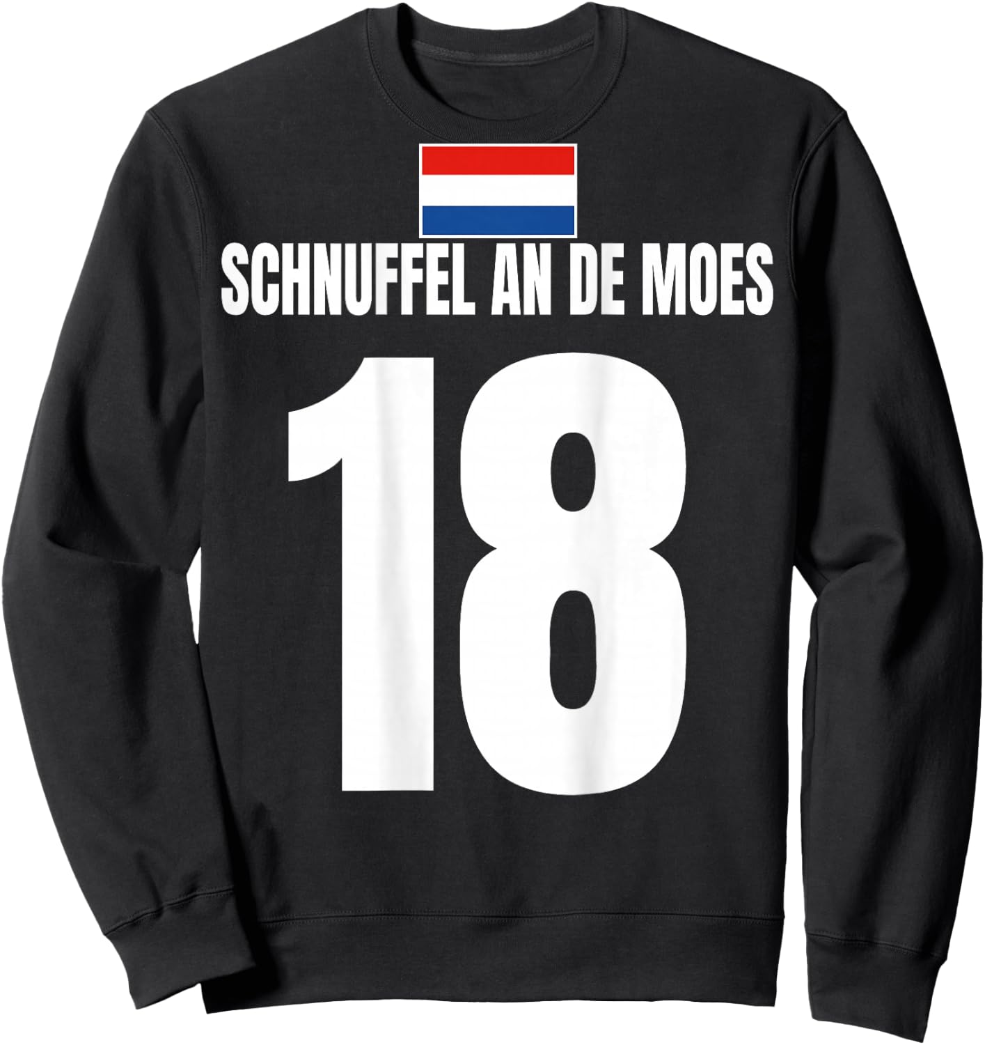 Group Outfit Holland Sauf Jersey Festival Party Group Malle Sweatshirt - Sweatshirt | Black