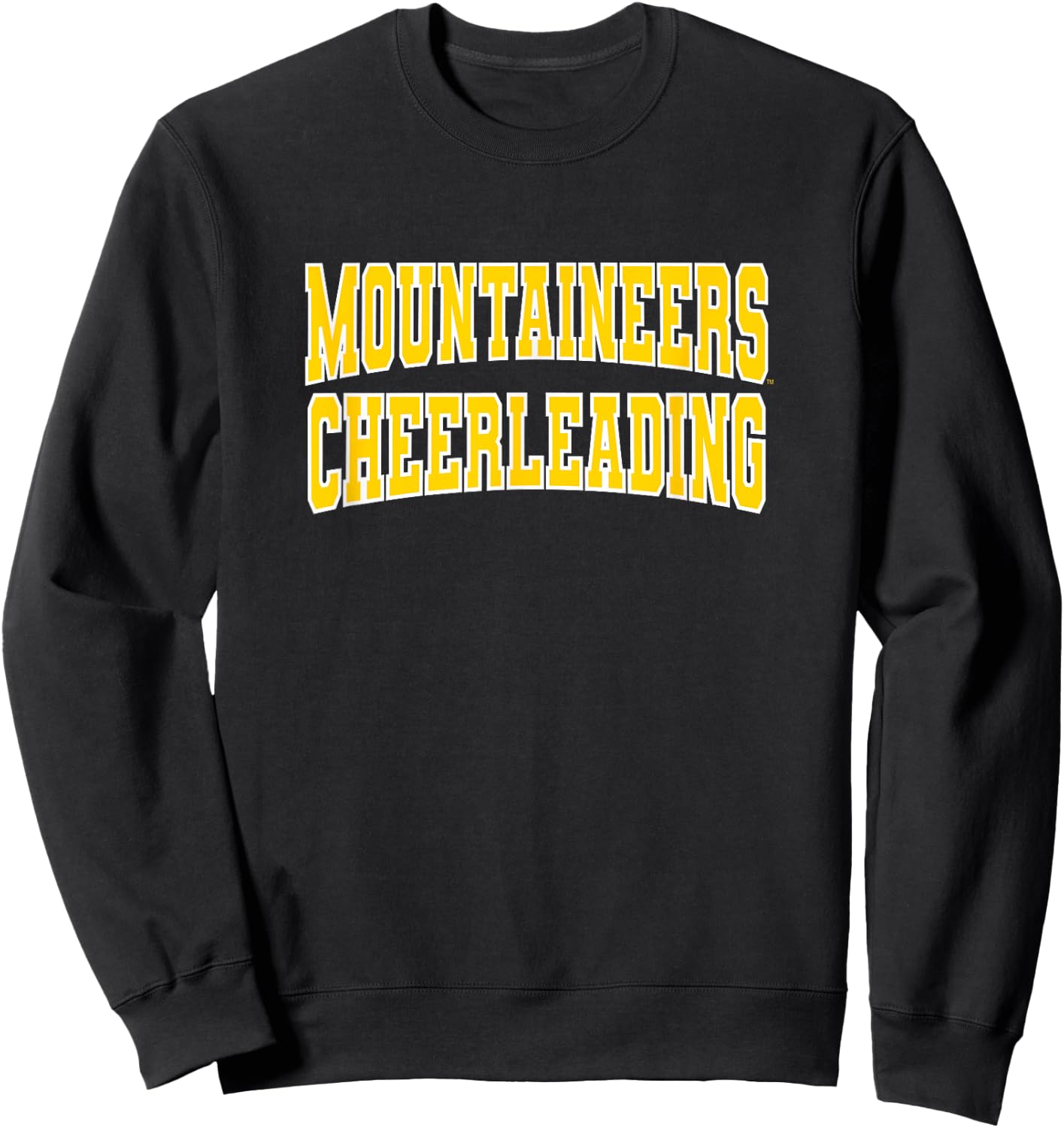 Mountaineers Cheerleading Appalachian State Apparel Fan Sweatshirt - Sweatshirt | Black