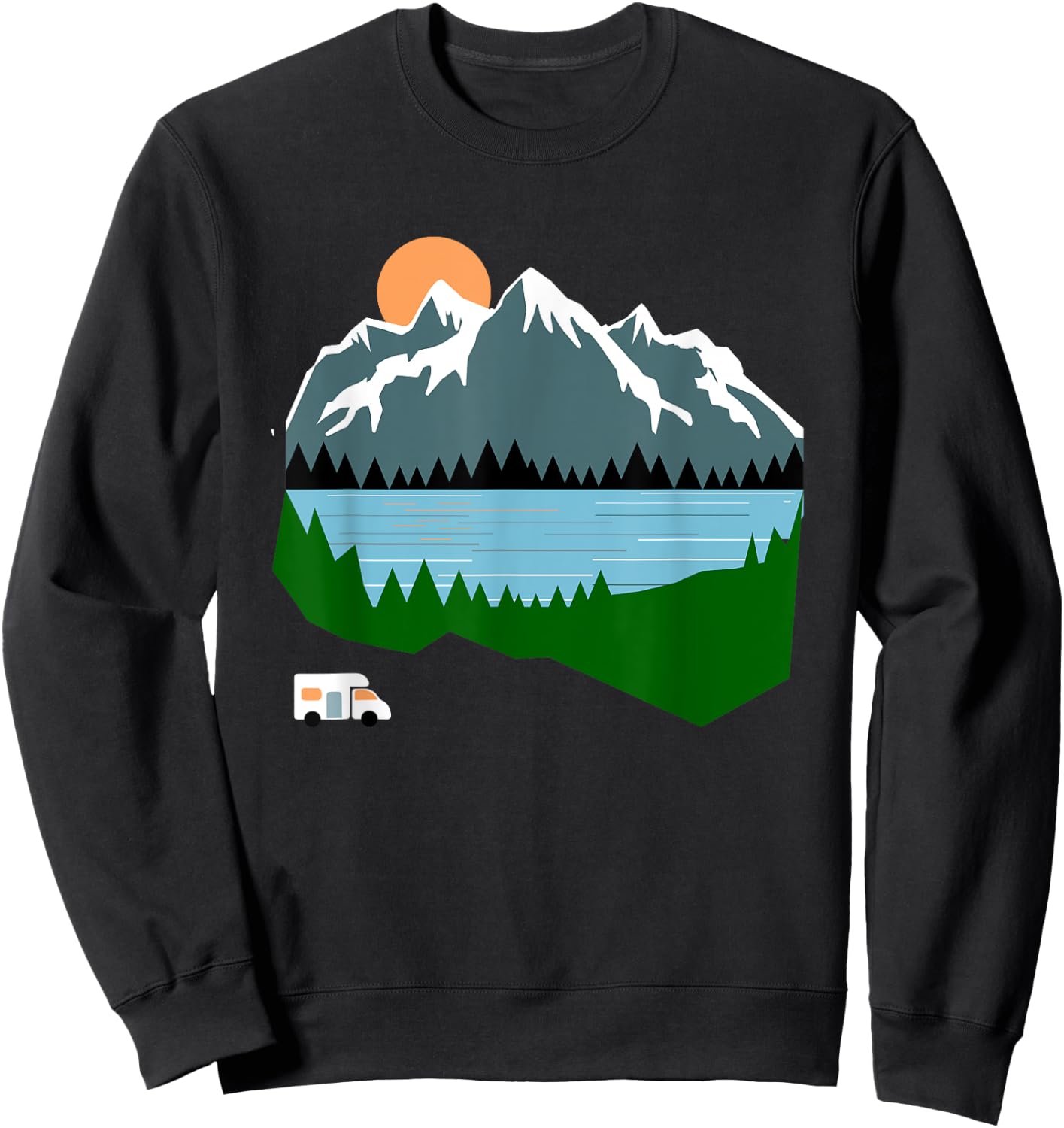 Camper Sweatshirt - Sweatshirt | Black