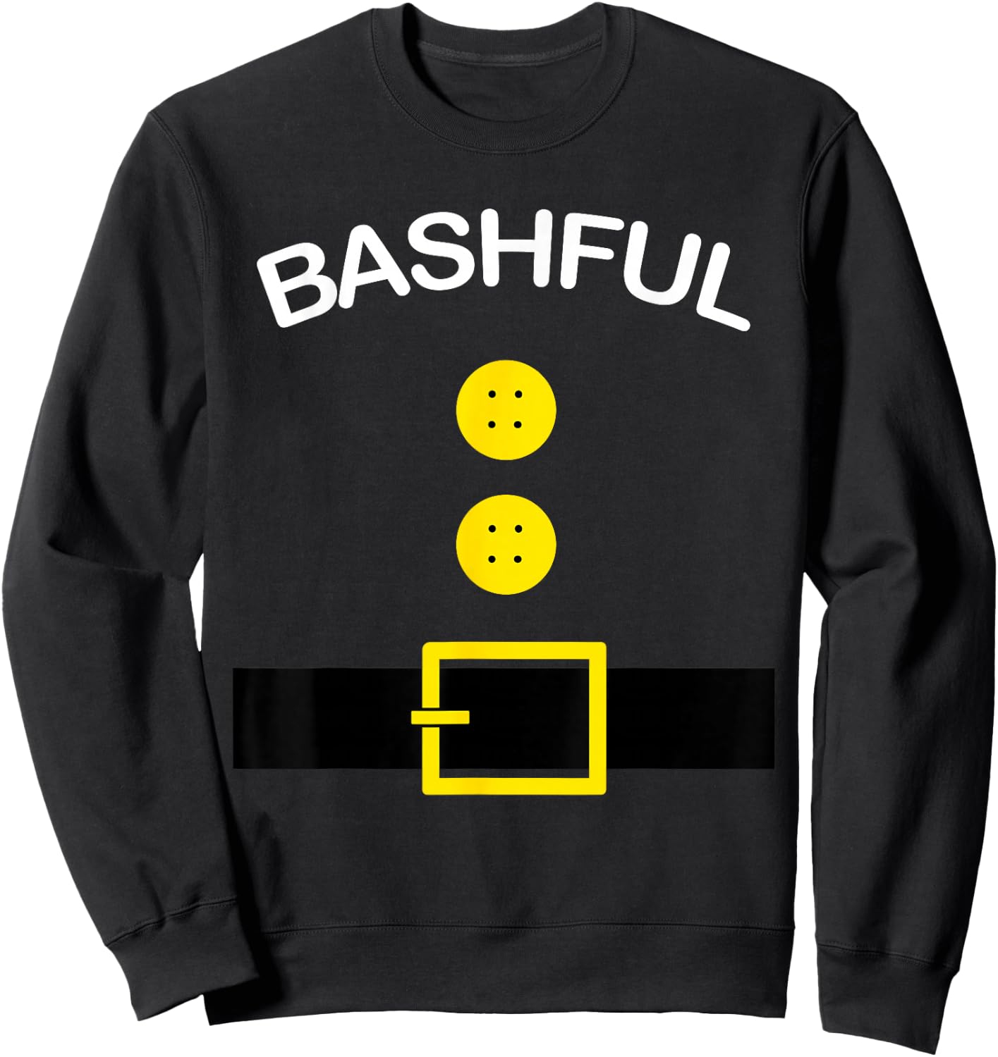 Funny Bashful Group Thanksgiving Costume T Shirt Gift Sweatshirt - Sweatshirt | Black