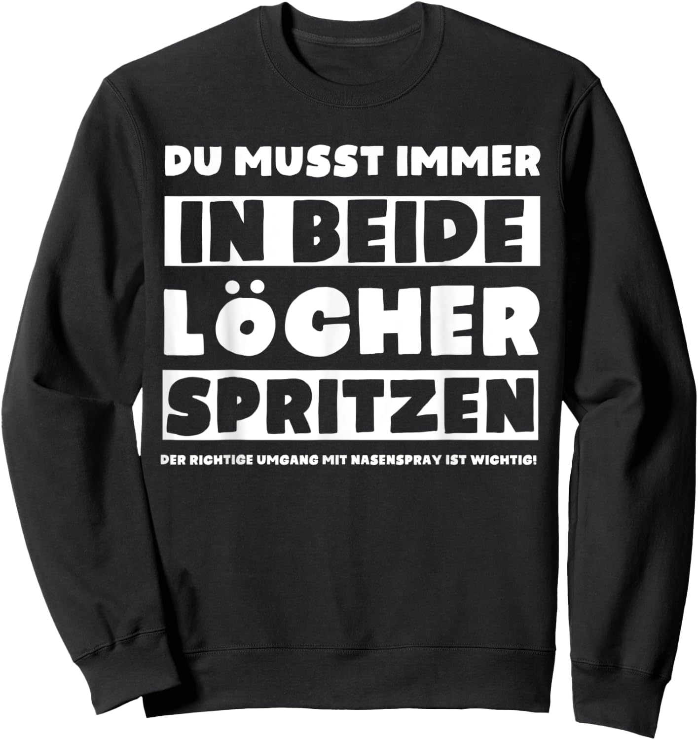 Funny Saying Motif Men's with Sayings Funny , black Sweatshirt - Sweatshirt | Black