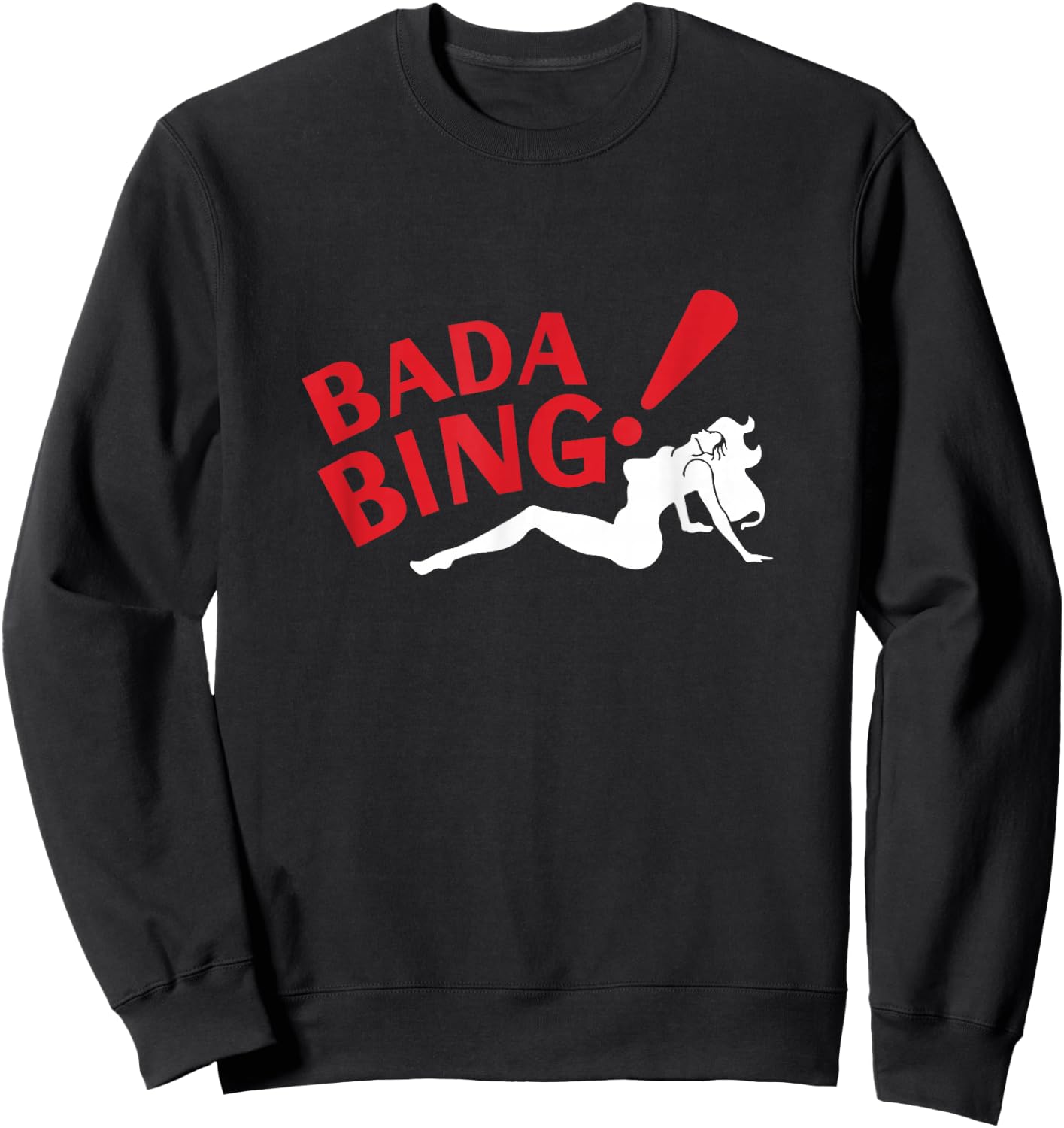 Badabing! Logo , black Sweatshirt - Sweatshirt | Black