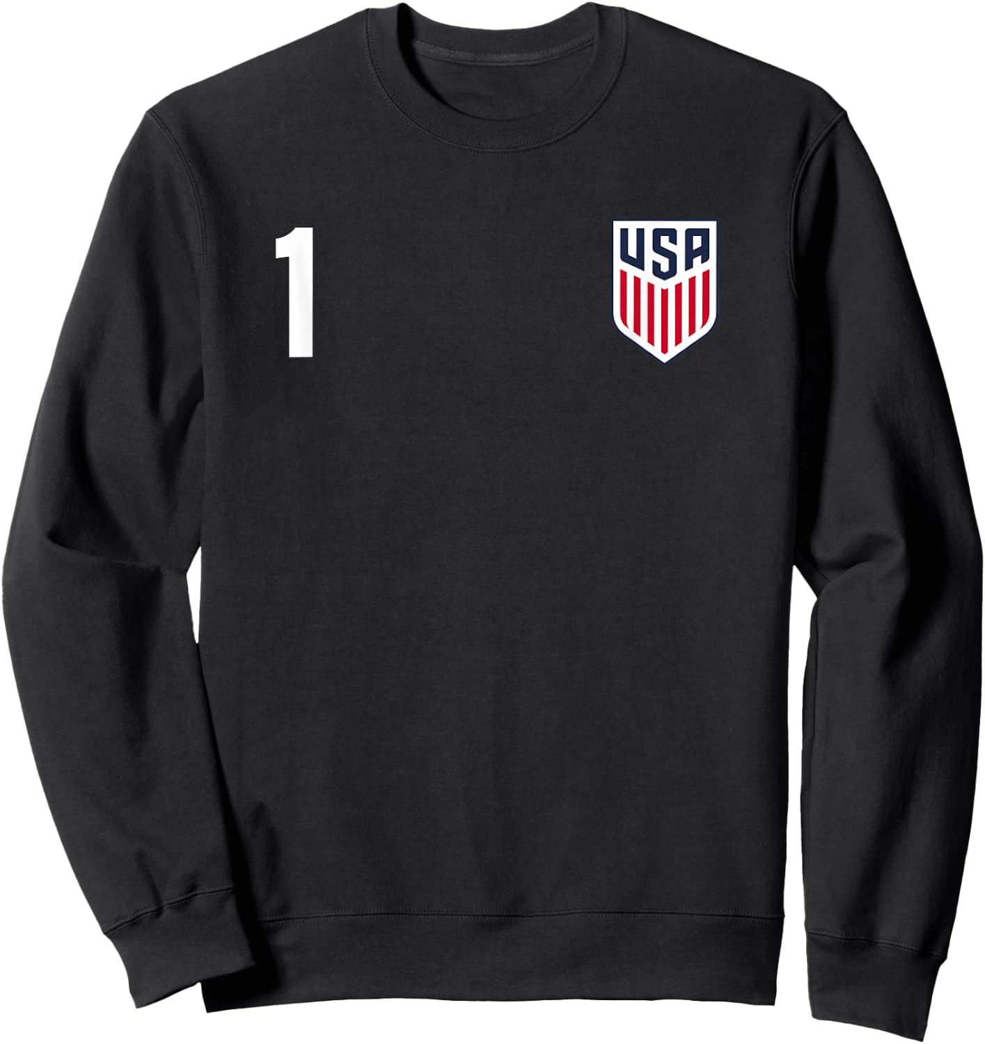 Officially Licensed US Soccer Matt Turner, Legacy #1 Sweatshirt - Sweatshirt | Black