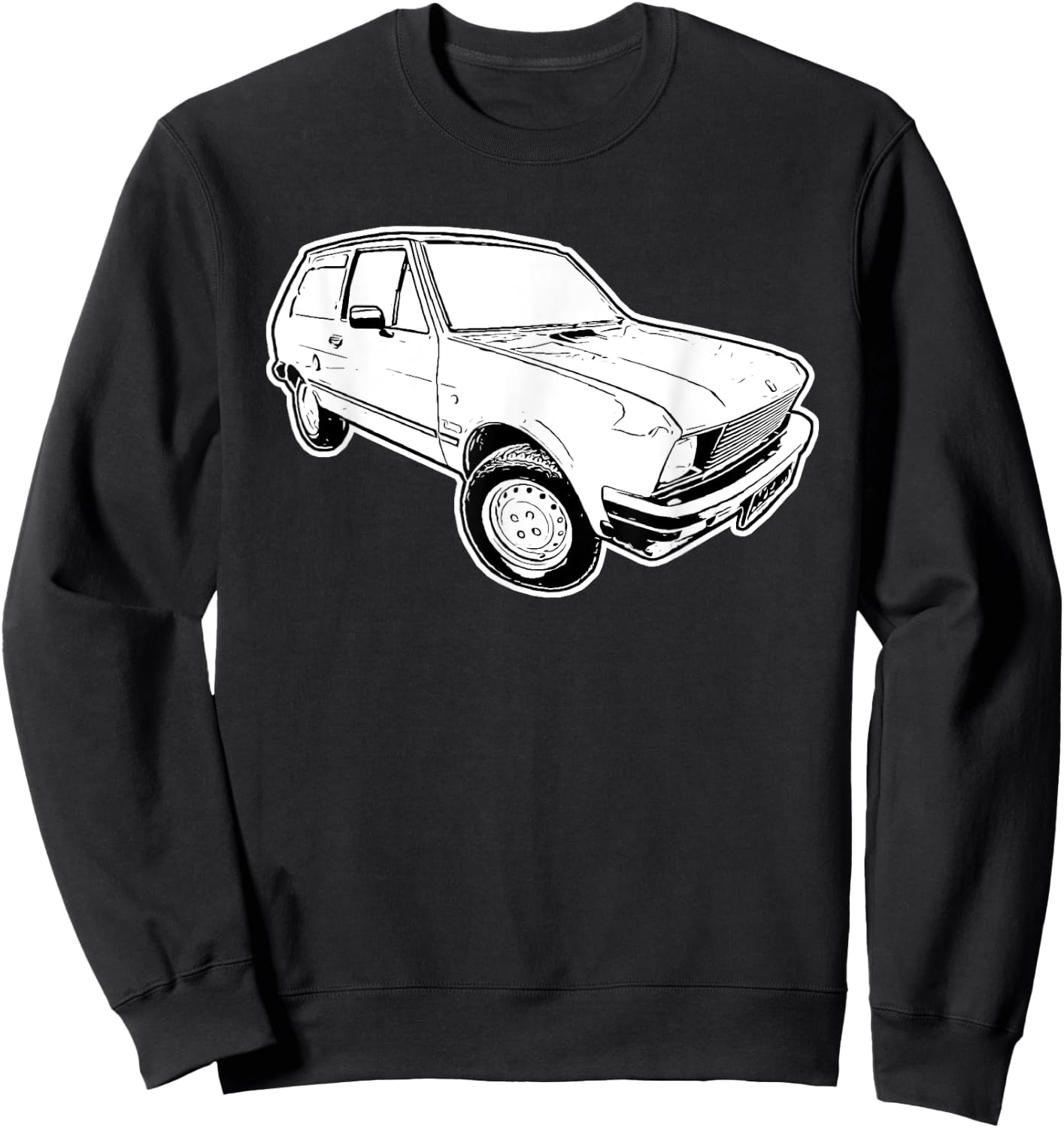 Yugo 45 Klassisches Auto Zastava Jugoslawien Autos Yugo 45A Sweatshirt - Sweatshirt | Black