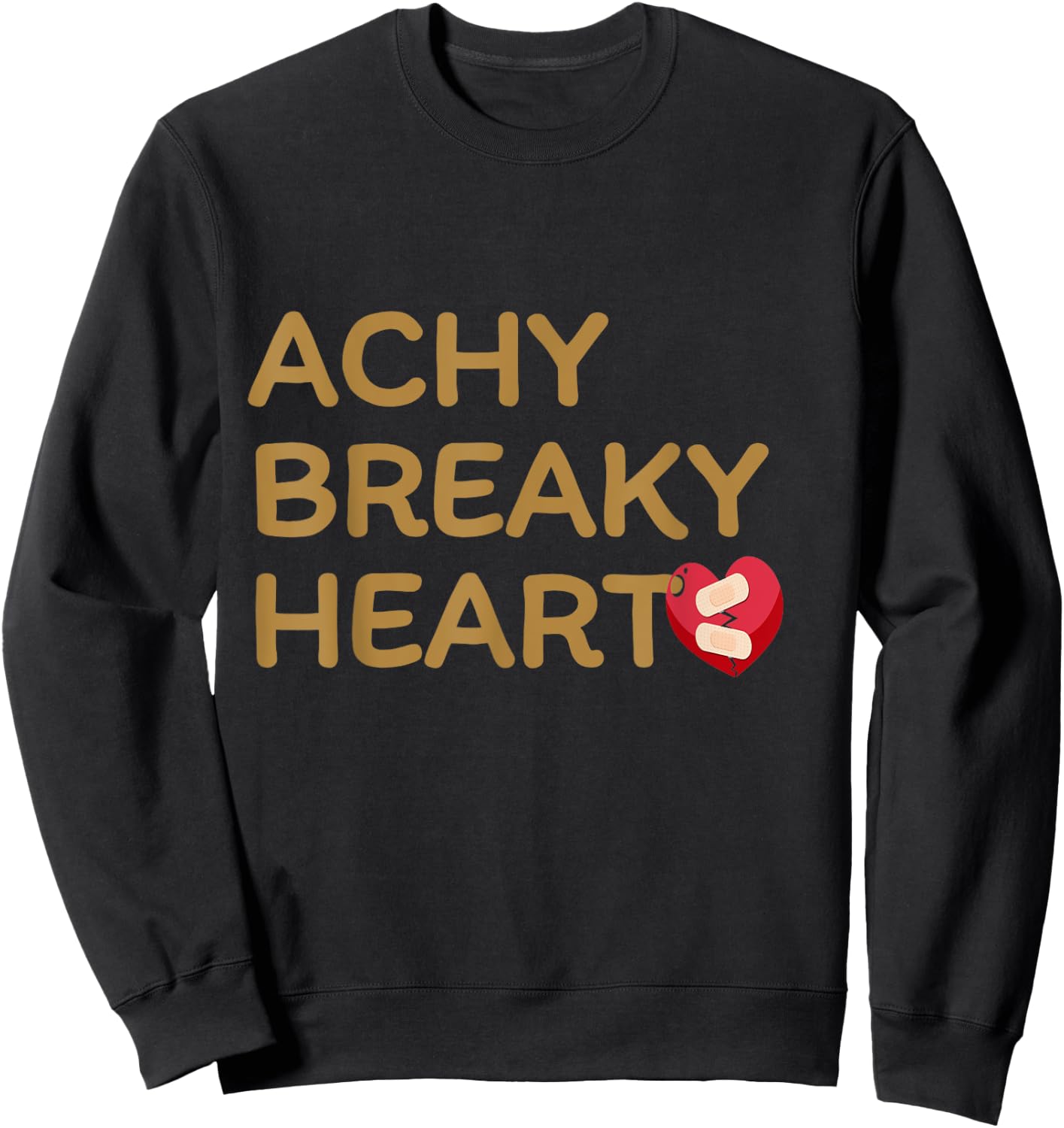 Achy Breaky Heart Sweatshirt - Sweatshirt | Black