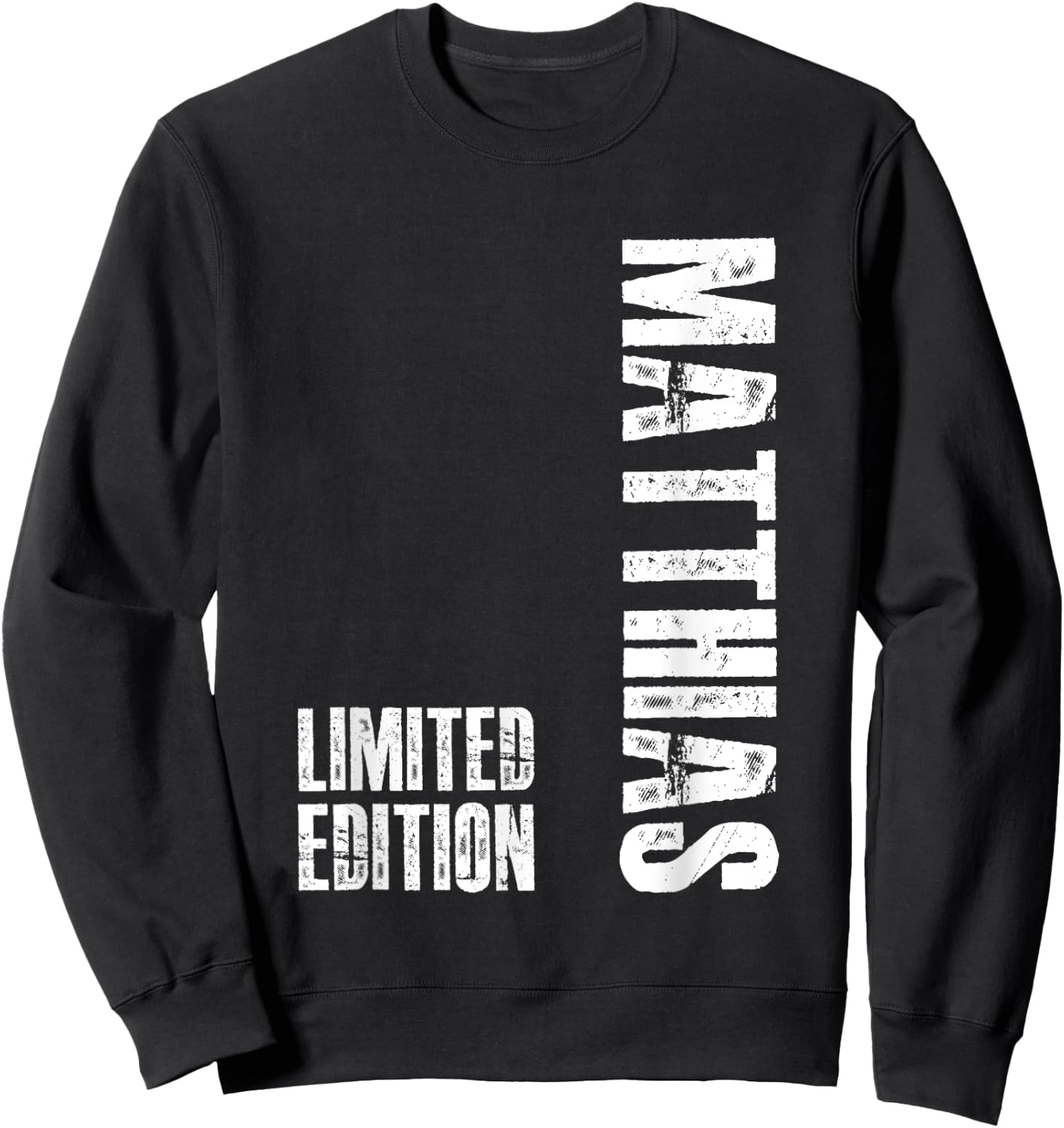 Lustiges Matthias Geschenk zum Geburtstag Matthias Sweatshirt - Sweatshirt | Black