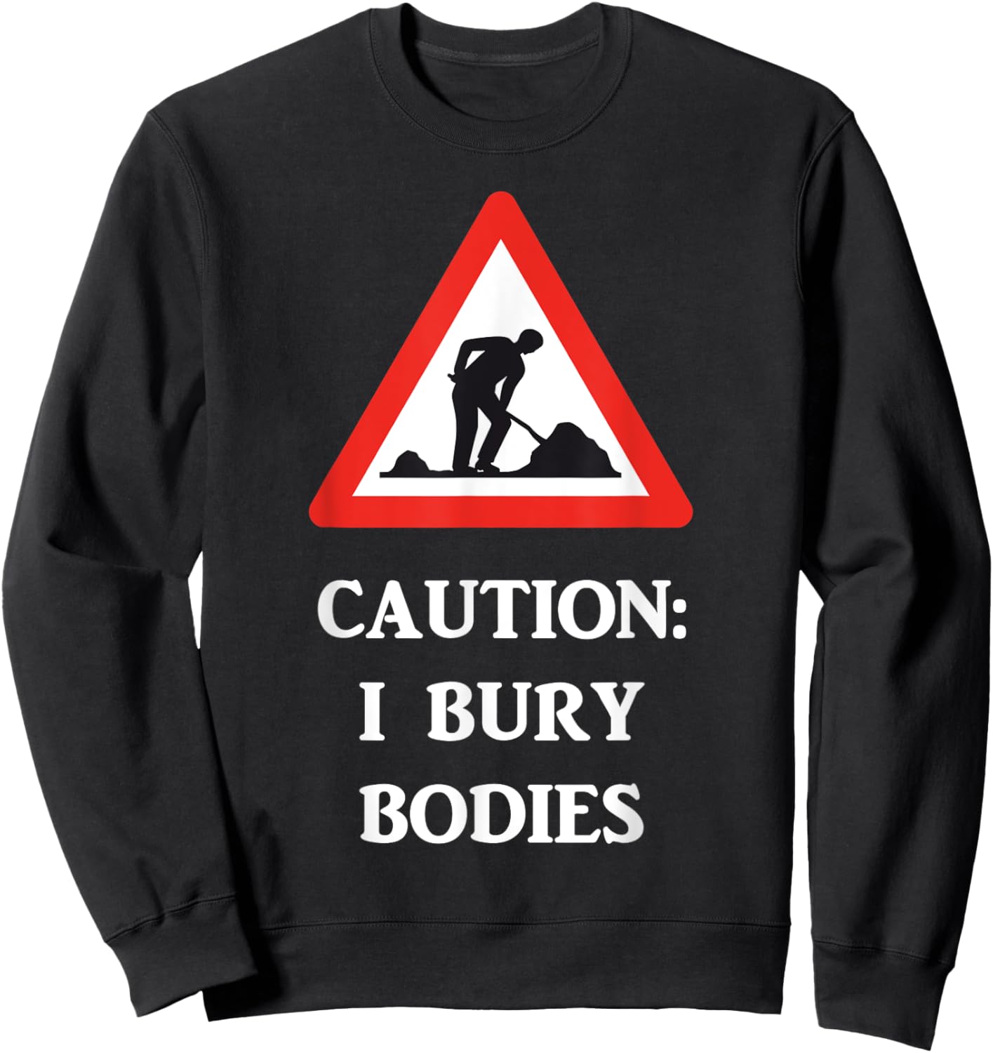 Grave Yard, Mortician Worker Sweatshirt - Sweatshirt | Black