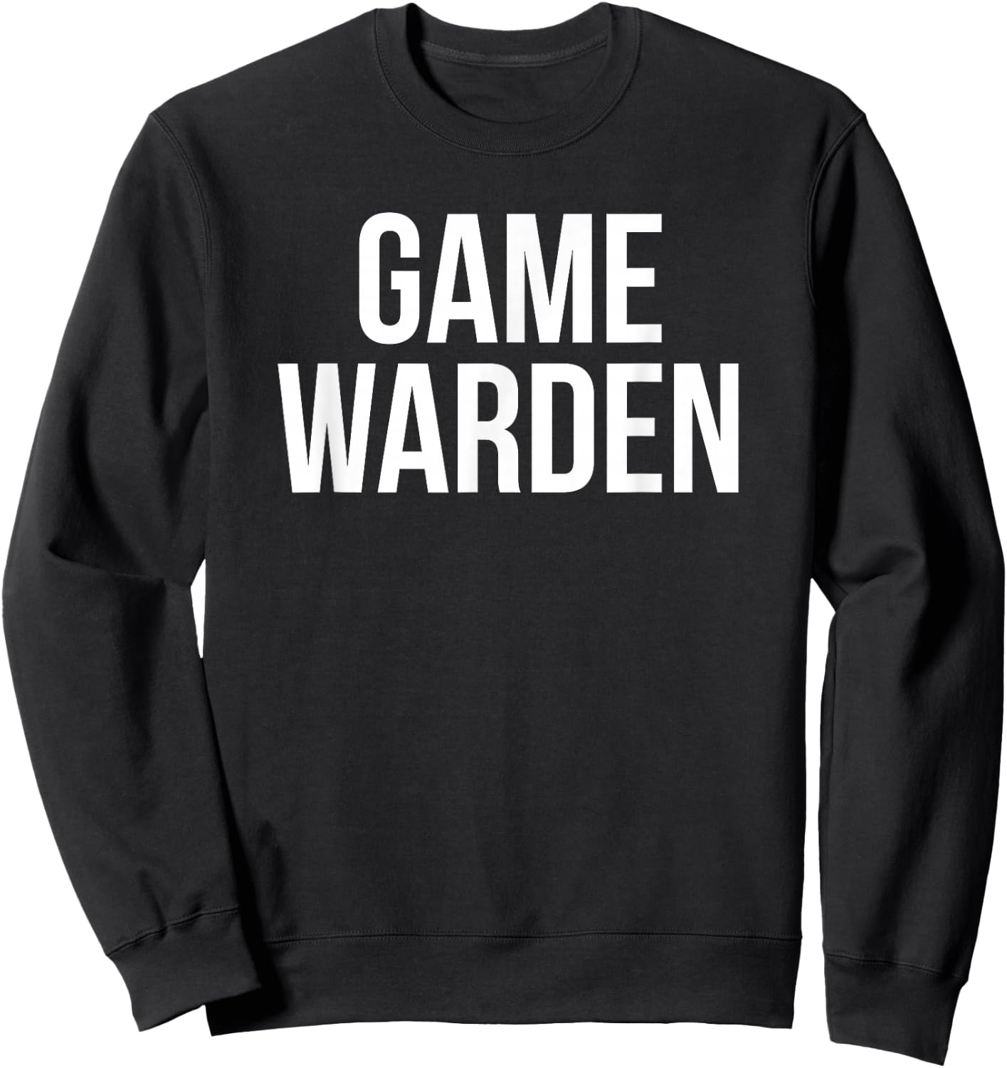 Game Warden Halloween Sweatshirt - Sweatshirt | Black