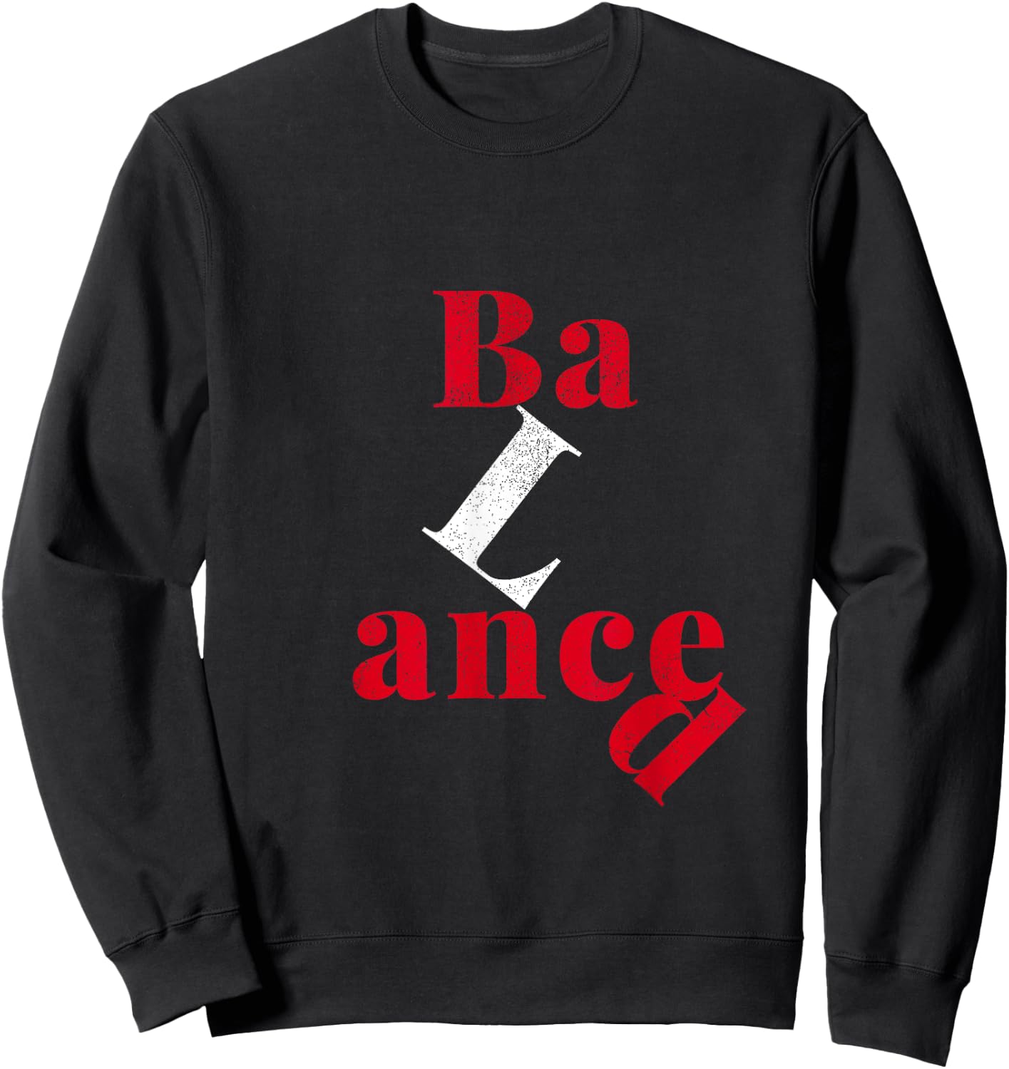 A Question of Balance. Sweatshirt - Sweatshirt | Black