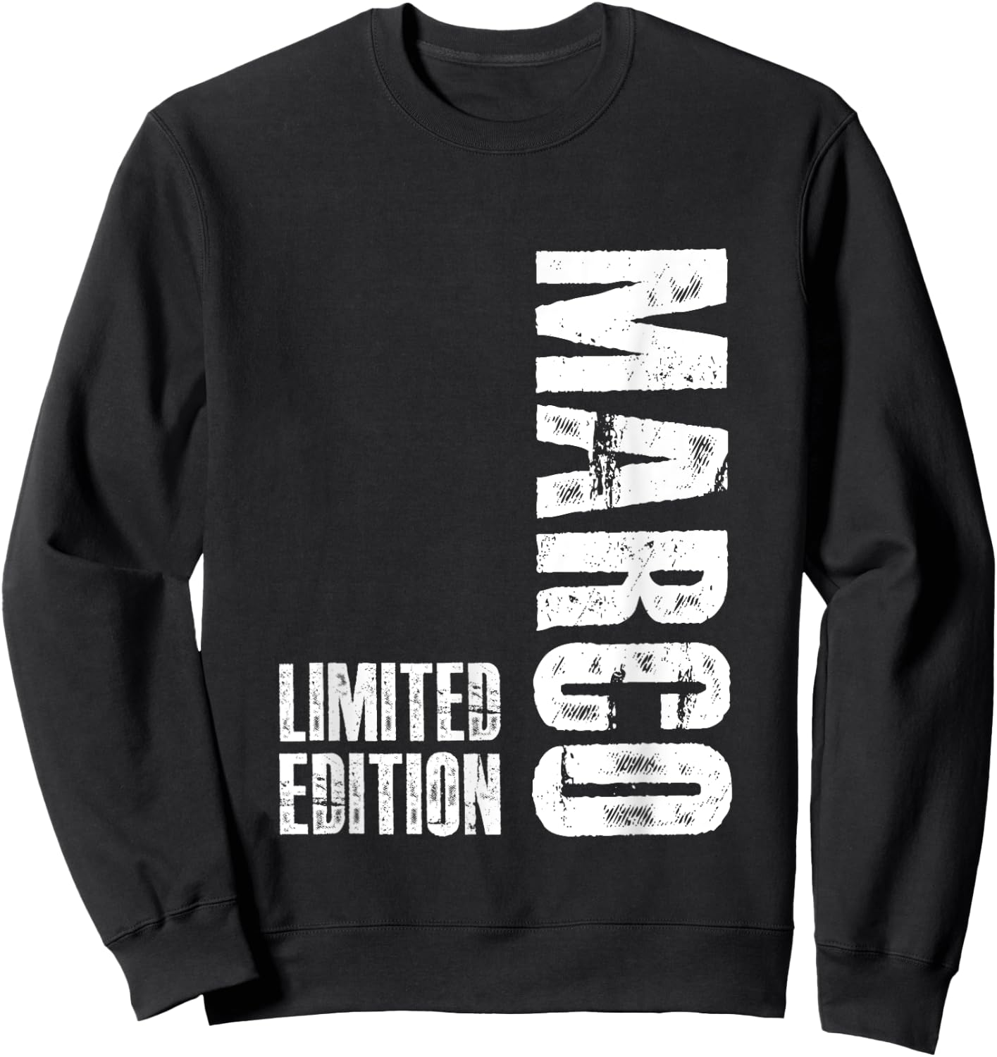 Lustiges Marco Geschenk Personalisiert Geburtstag Marco Sweatshirt - Sweatshirt | Black